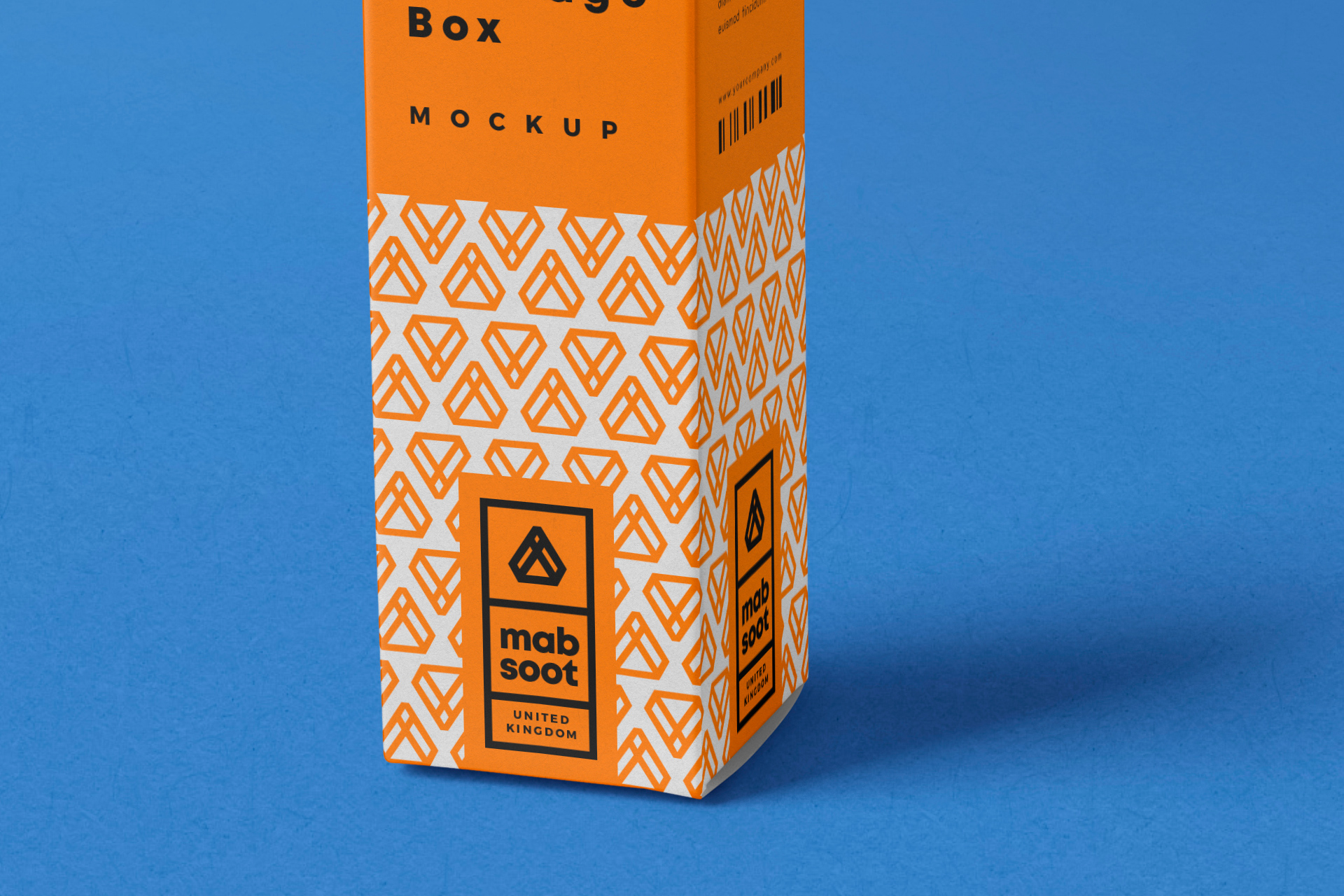 box packaging mockup
