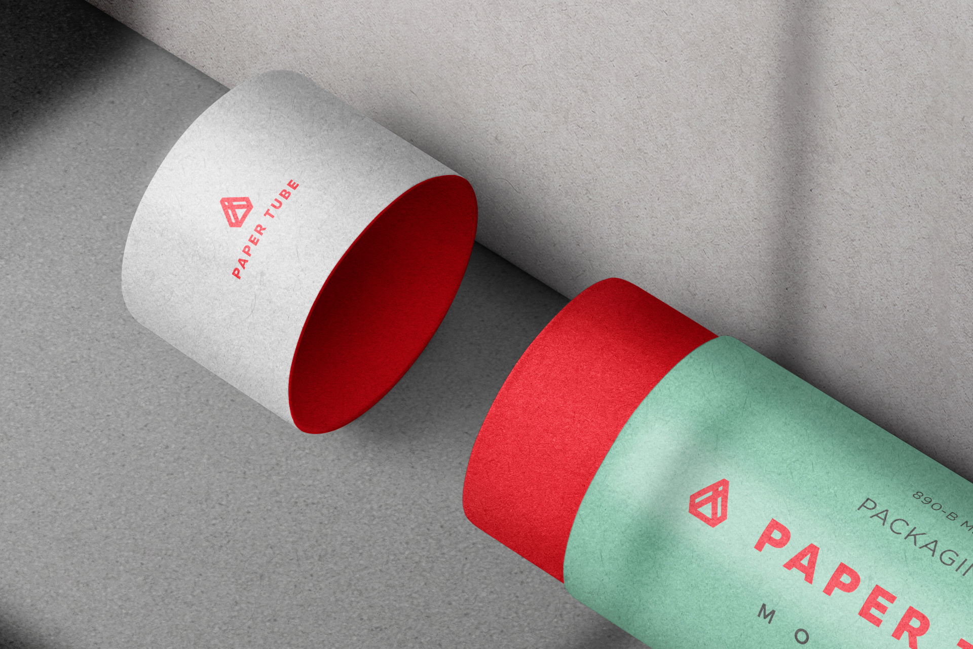 branding tube mockup