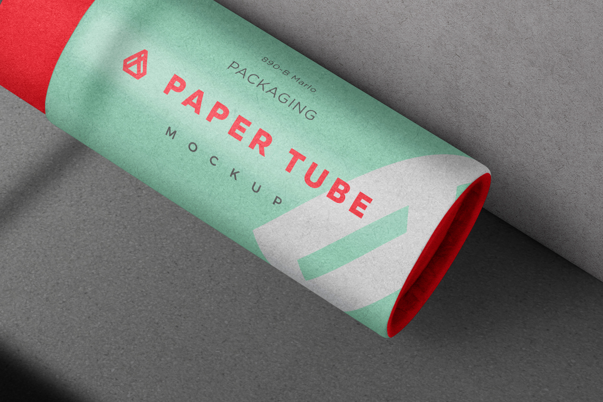 branding tube mockup