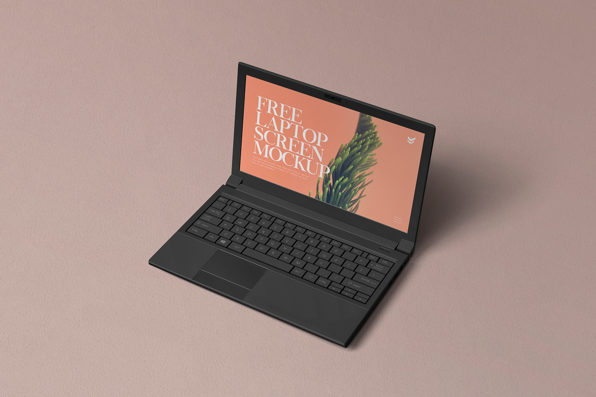 computer mockup