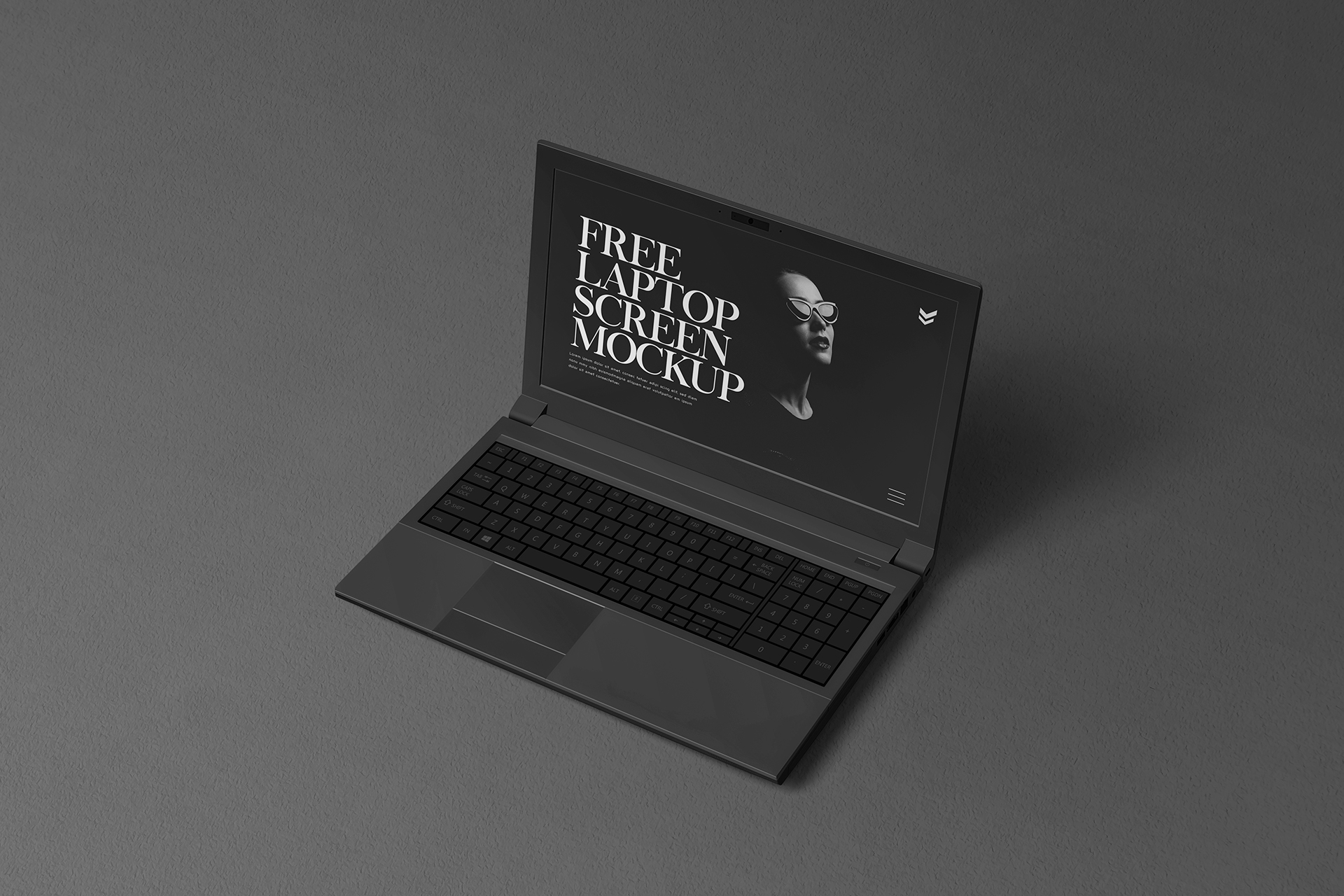 computer mockup