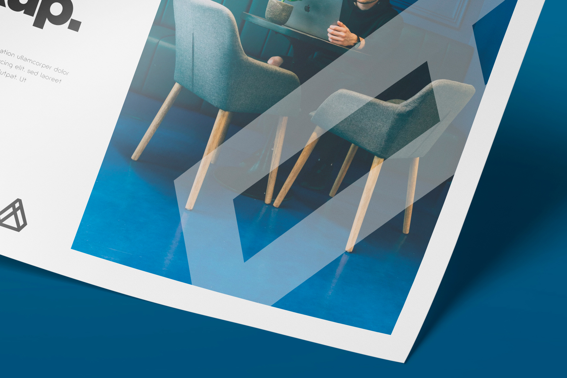 advertising flyer mockup