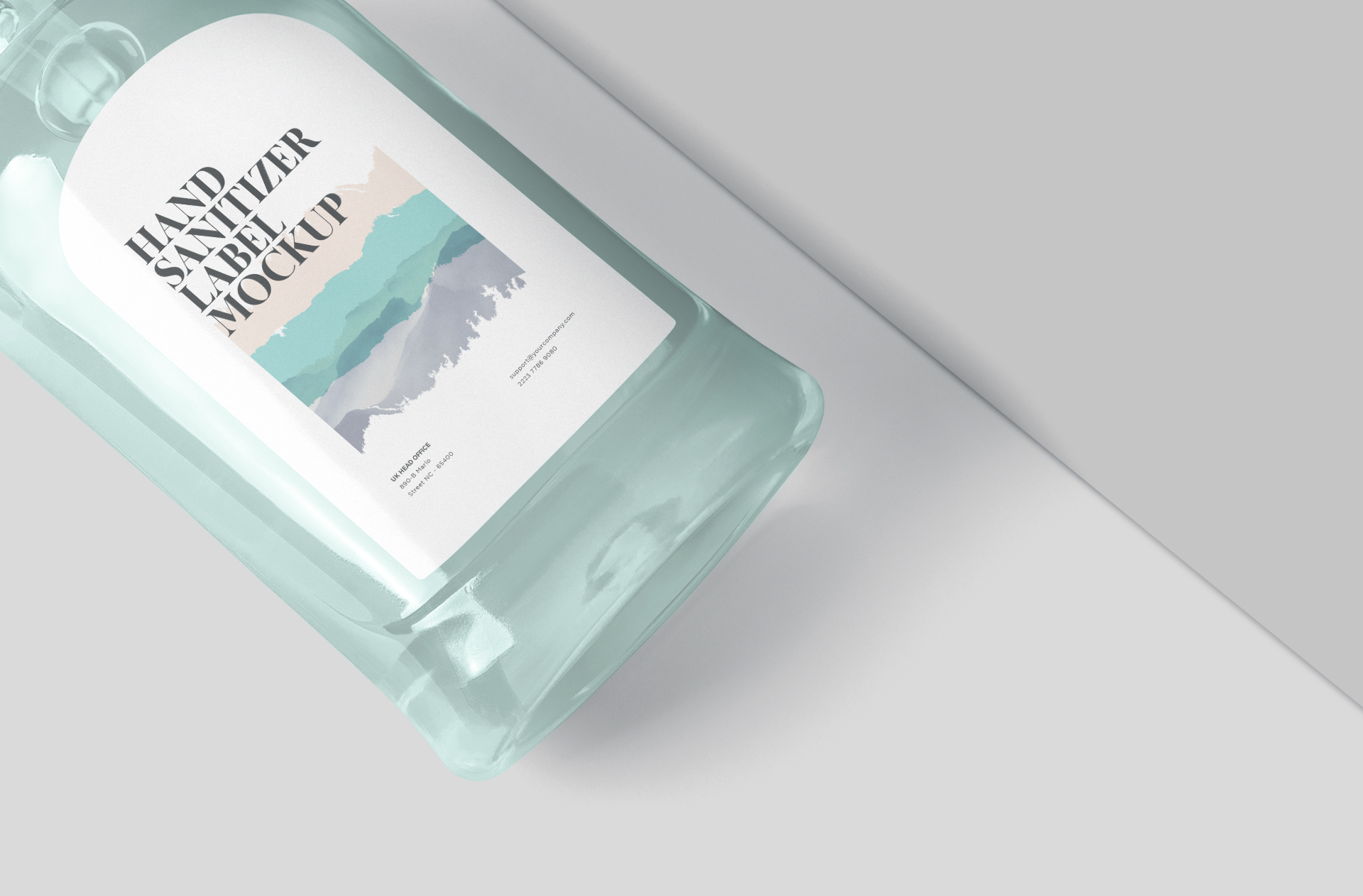 500ml sanitizer bottle