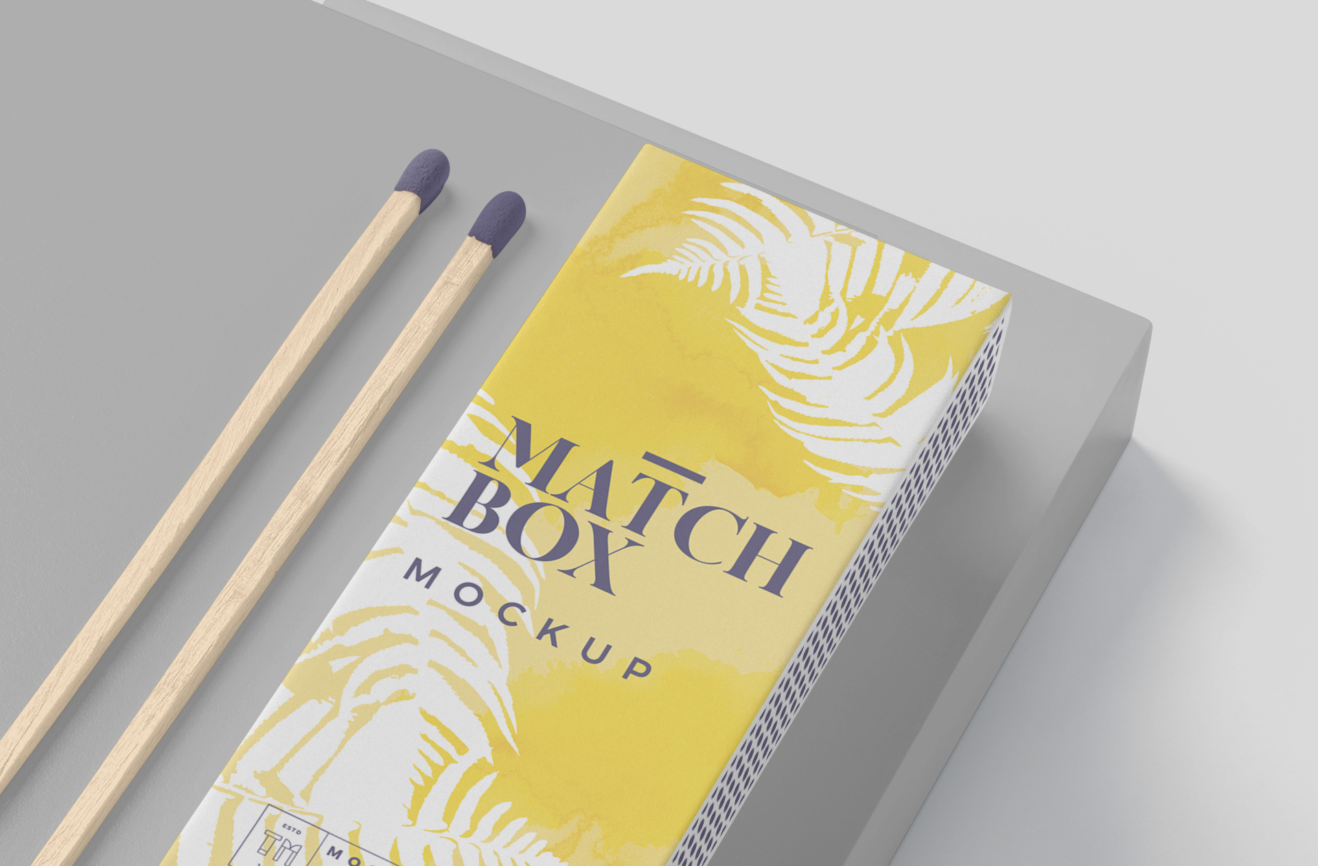 box packaging mock-up