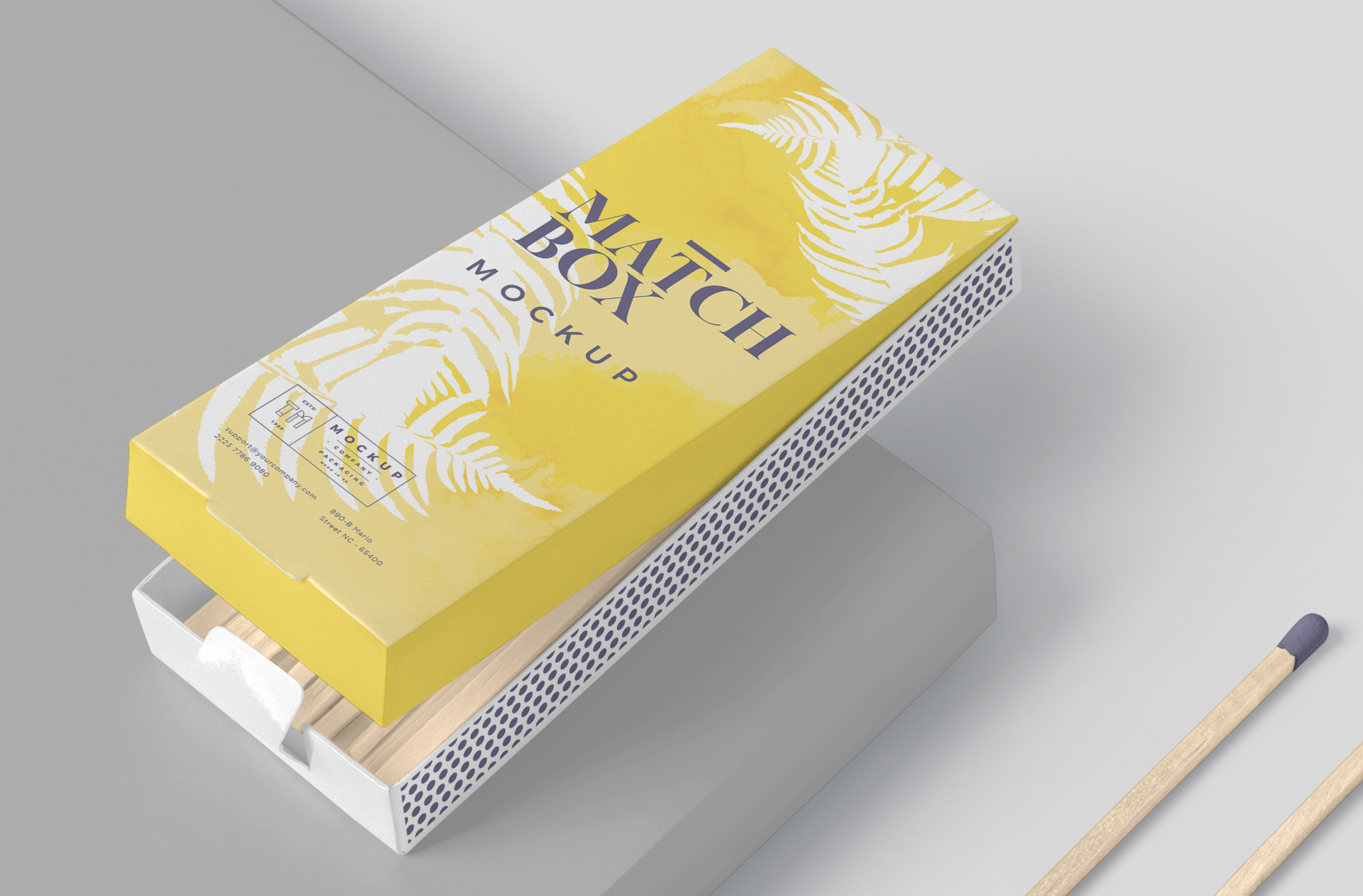 box packaging mock-up