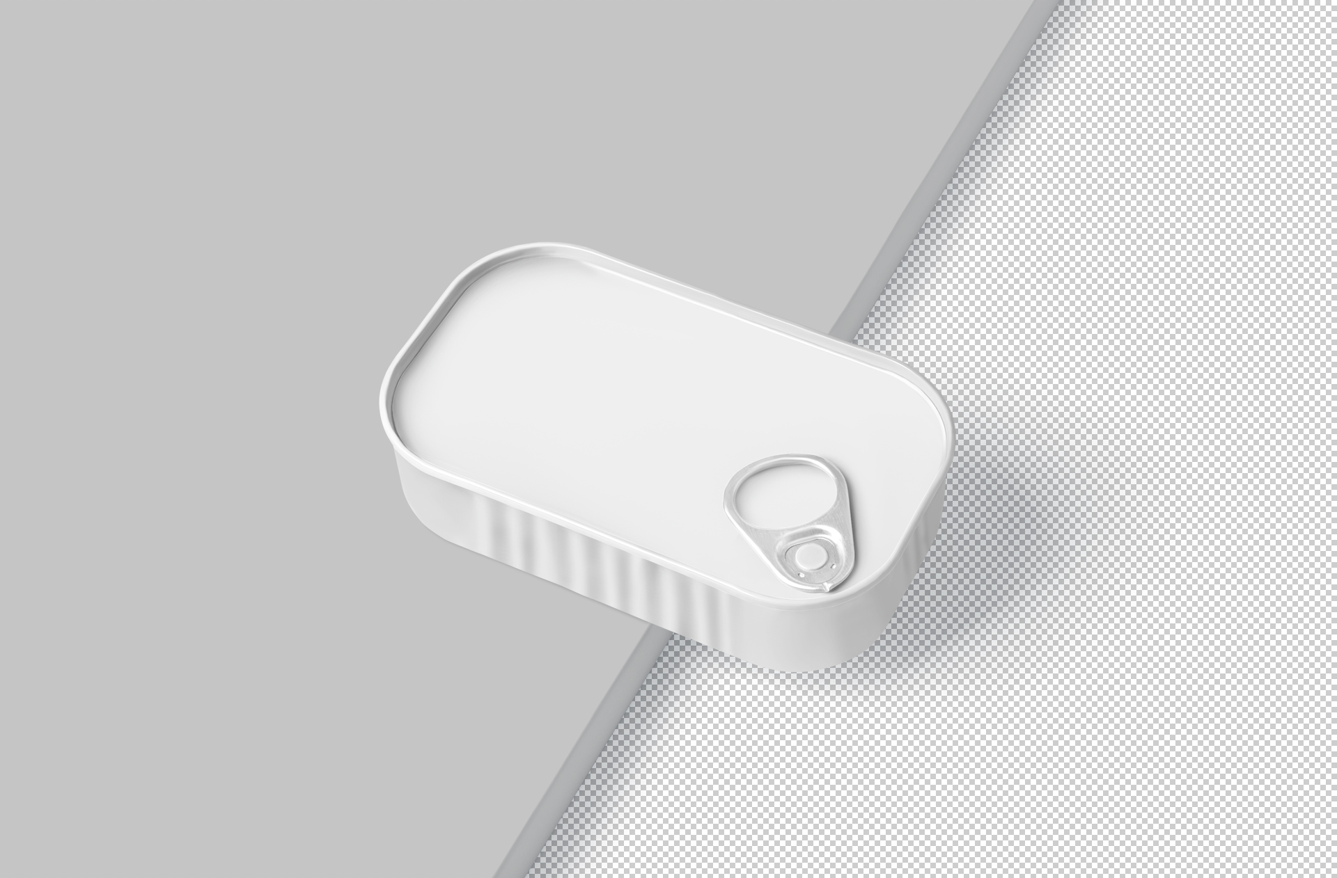 customizable tin container PSD