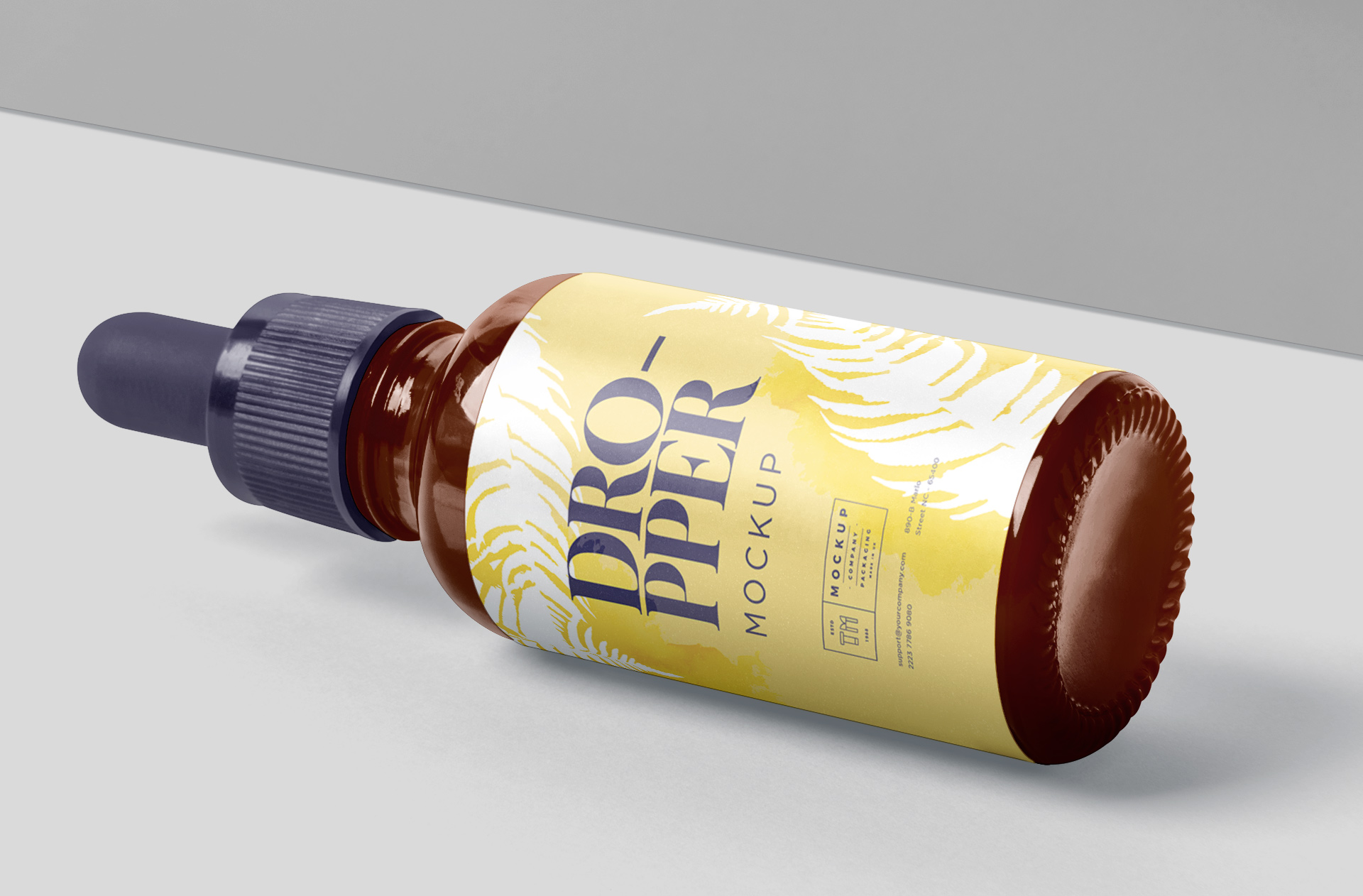 beauty product branding PSD