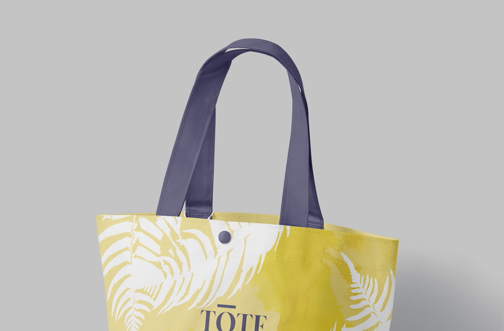 canvas tote bag mockup