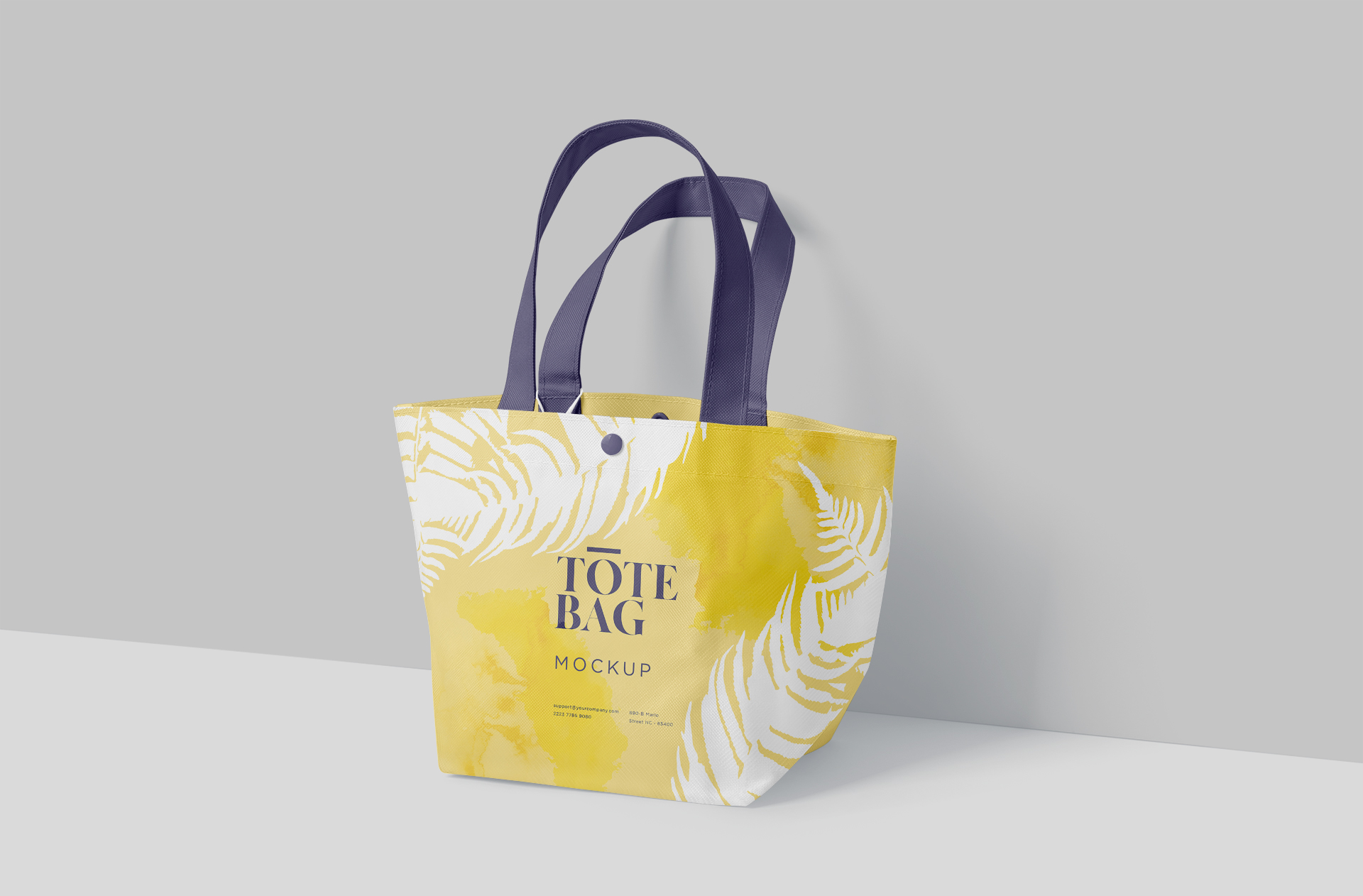 Luxury Tote Bag Mockup Customizable Branding