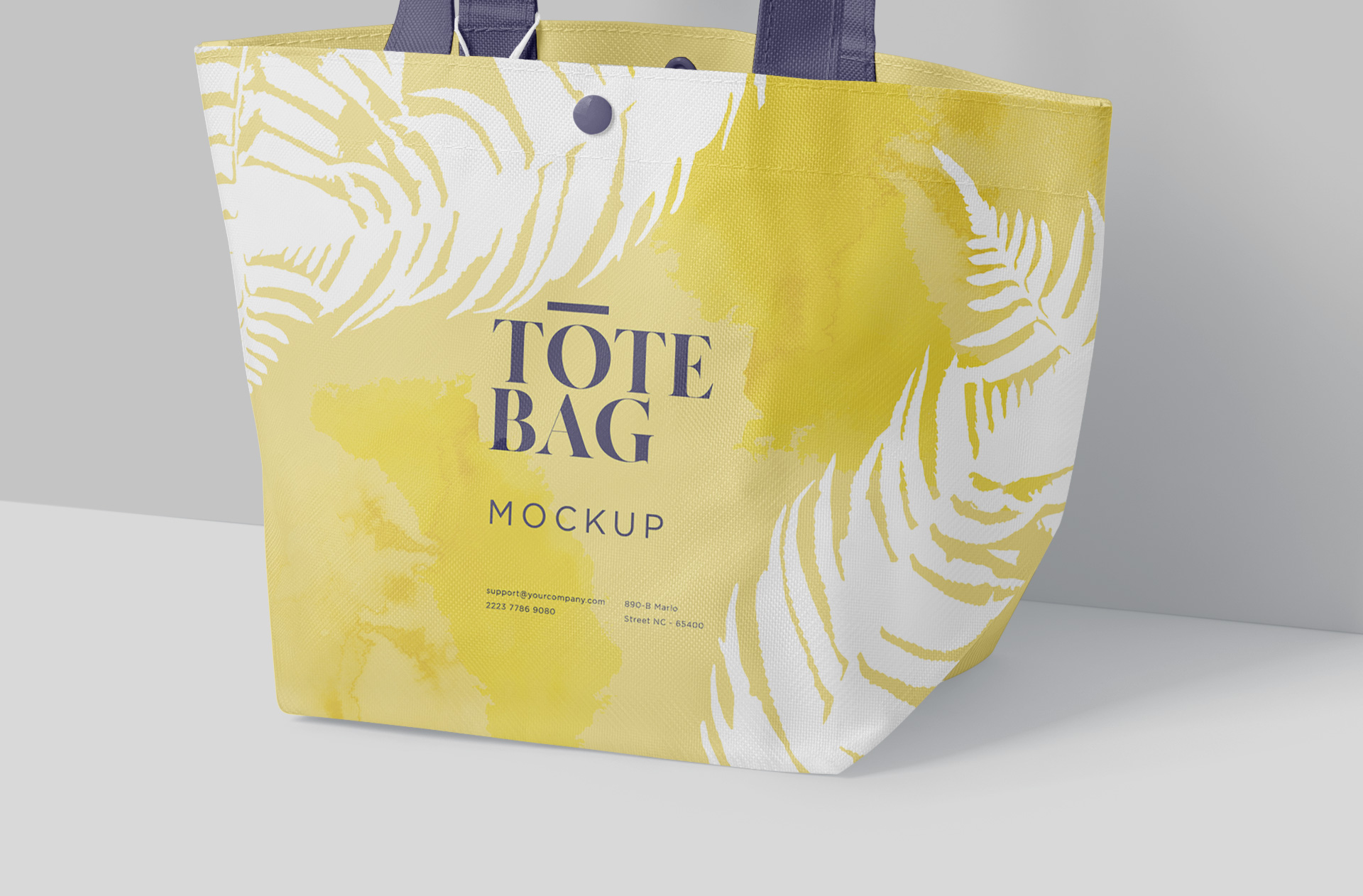customizable tote PSD