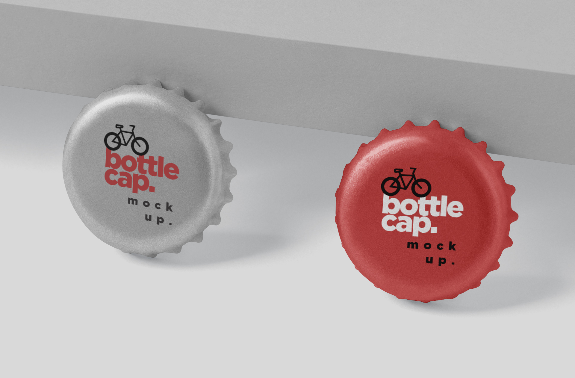 aluminum cap mockup