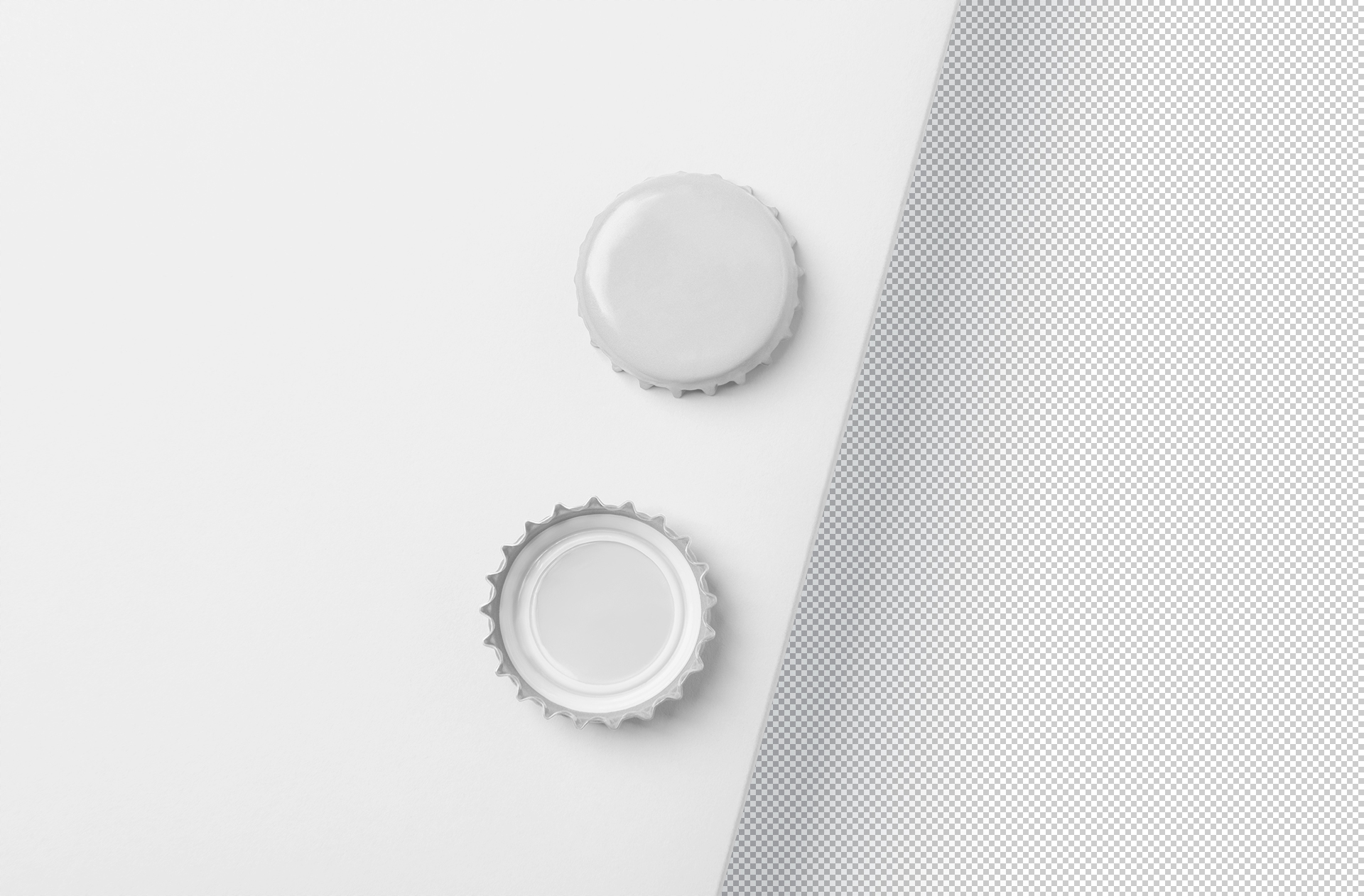 aluminum cap mockup