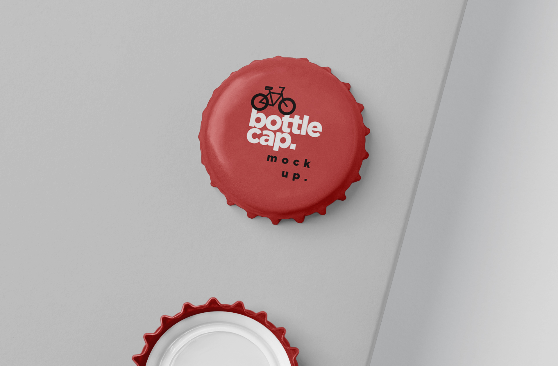 aluminum cap mockup