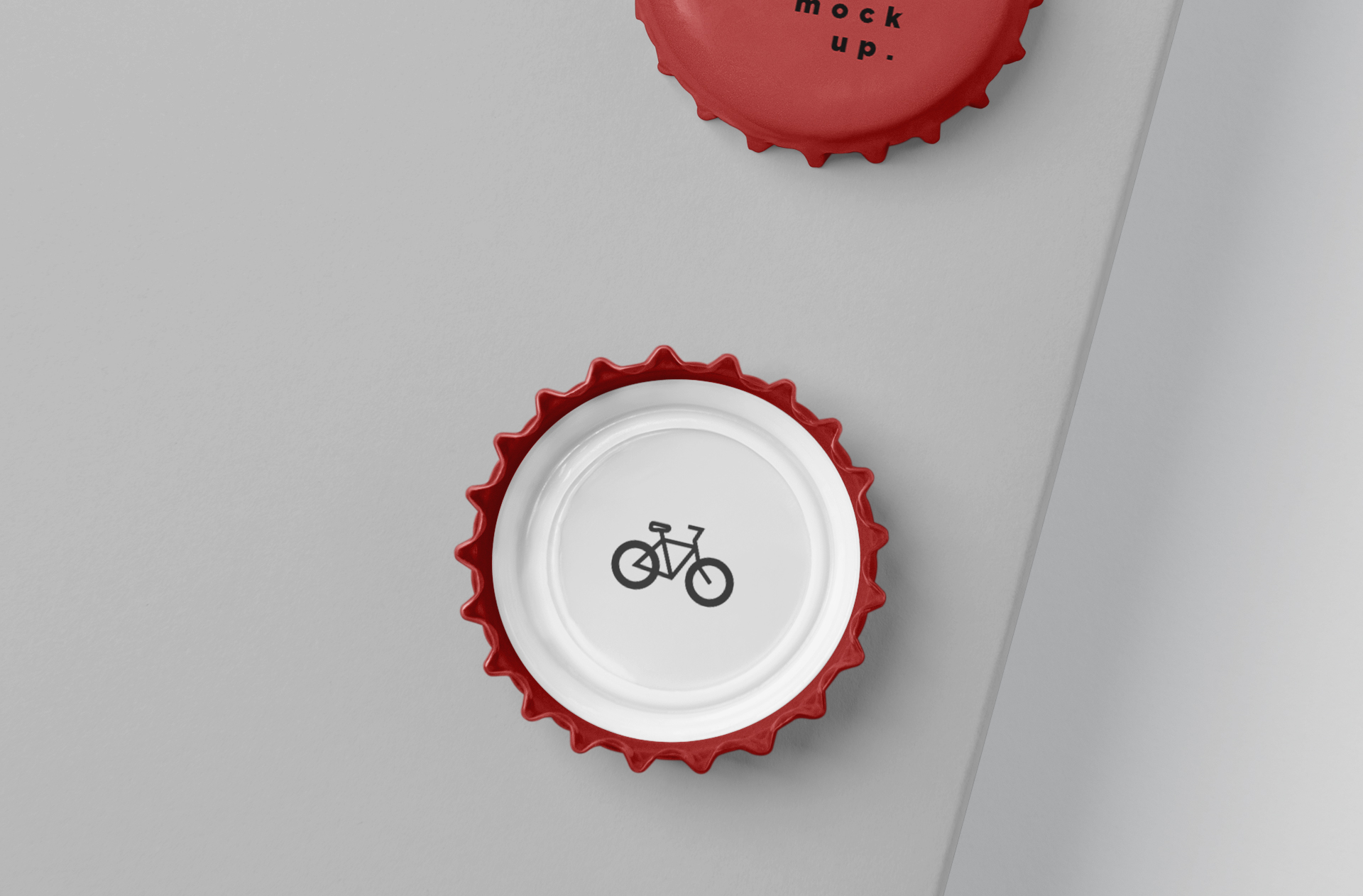 aluminum cap mockup