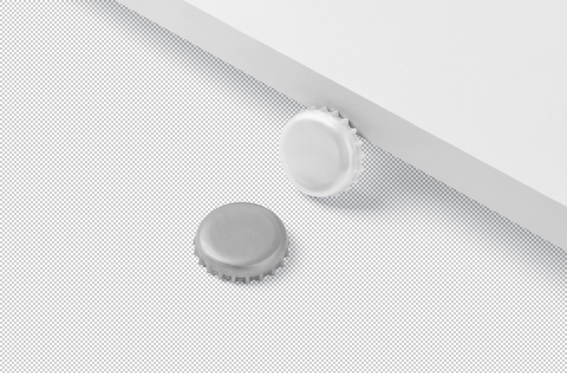 aluminum cap mockup