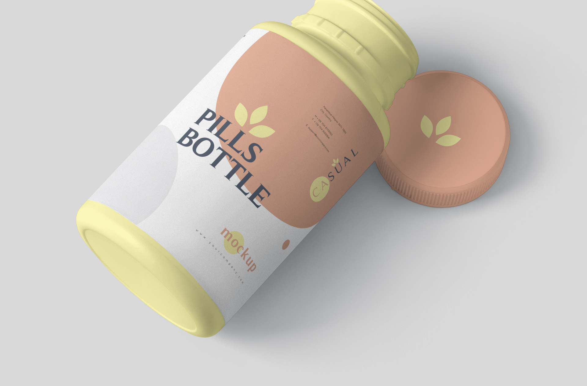 customizable medical bottle