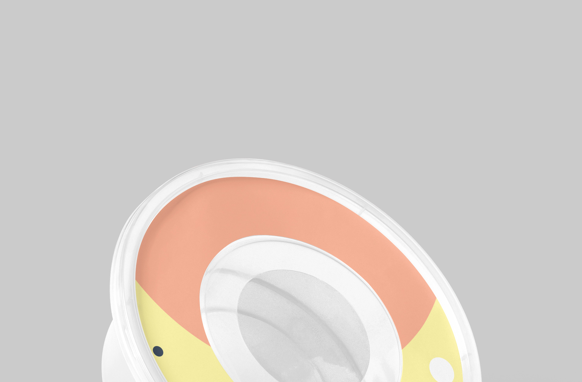 bakery product tub mockup
