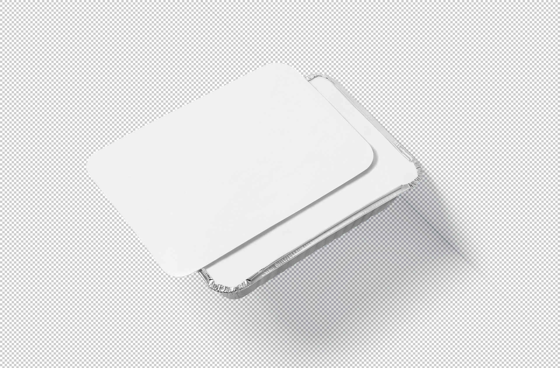 floating food packaging mockup