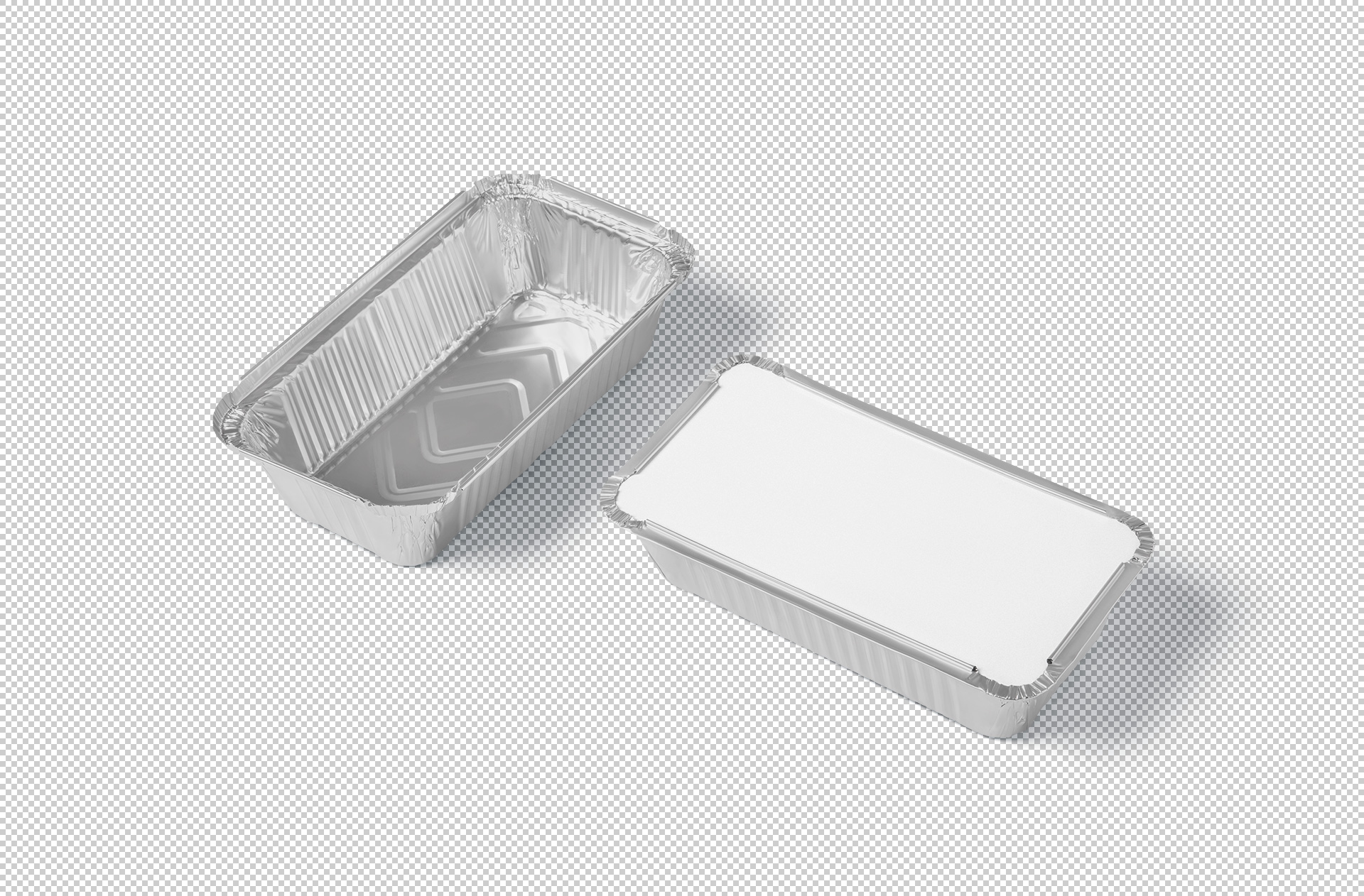 floating food packaging mockup