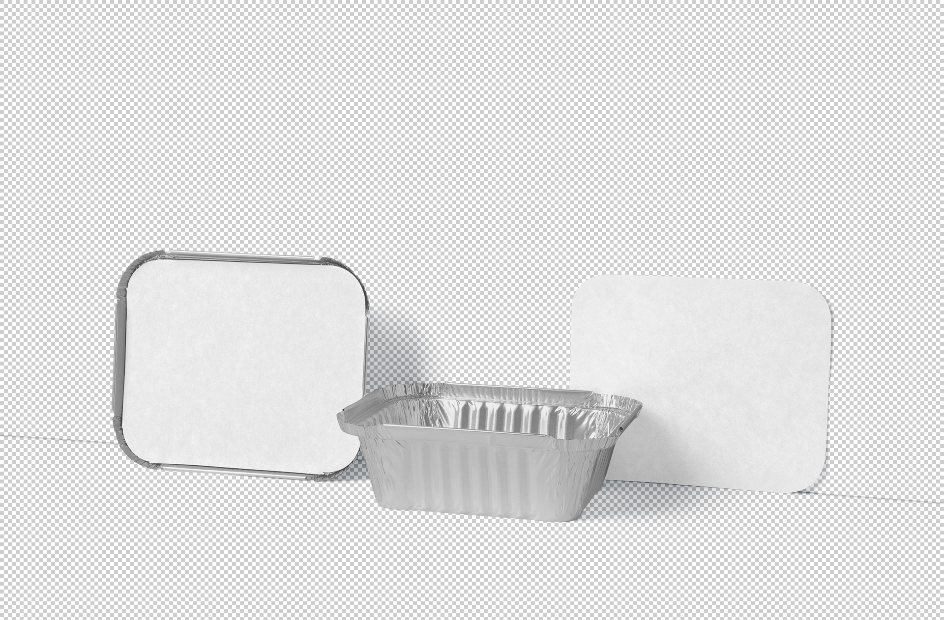 floating food packaging mockup