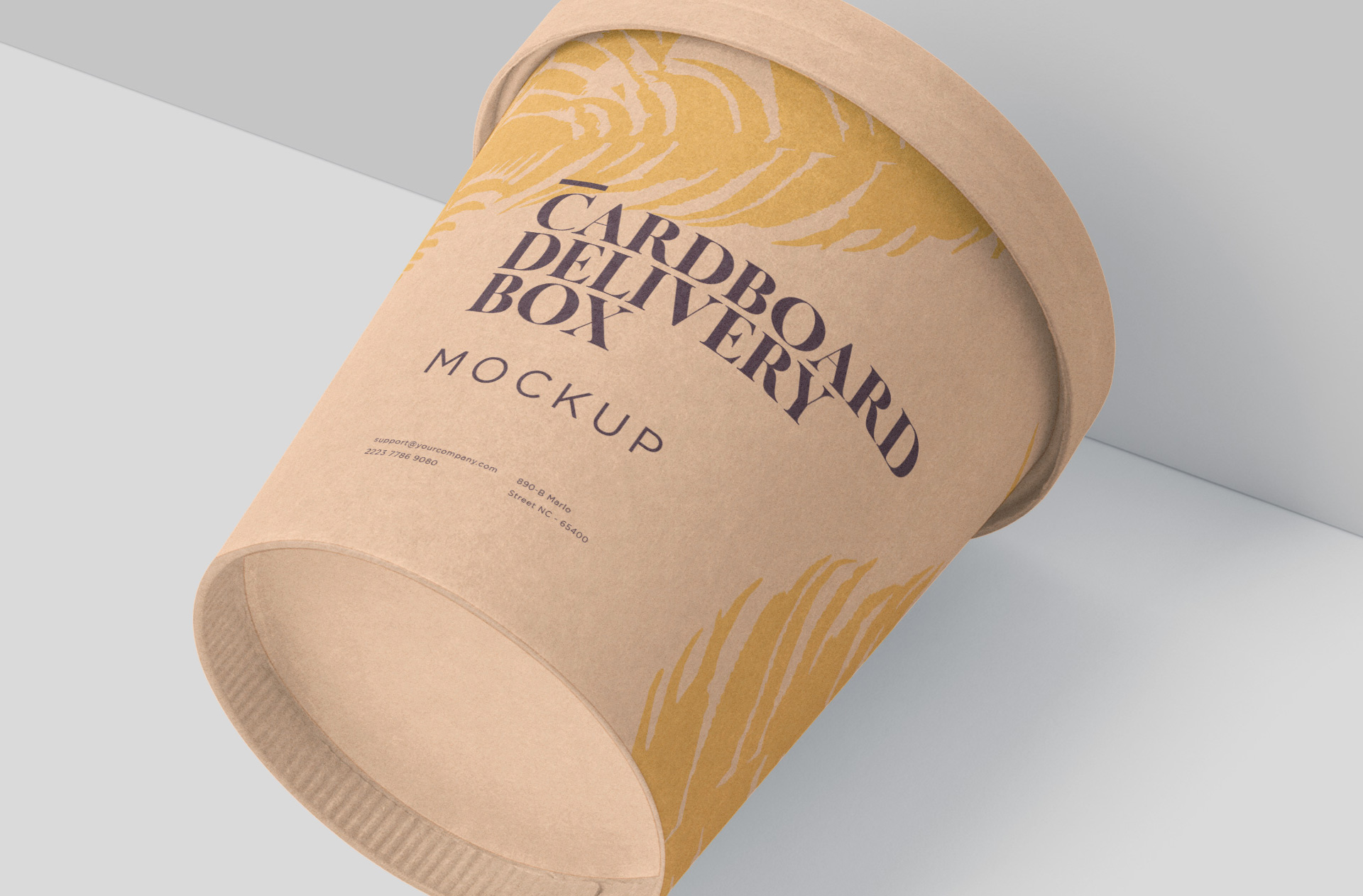 creative food mock-up