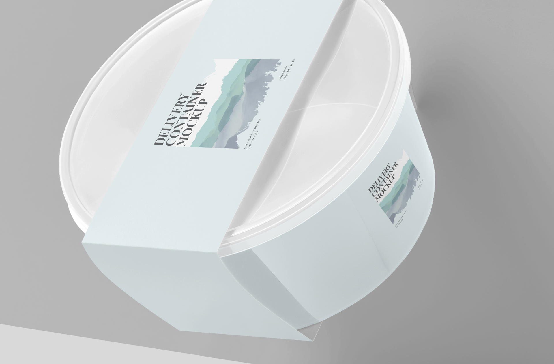 catering bowl packaging