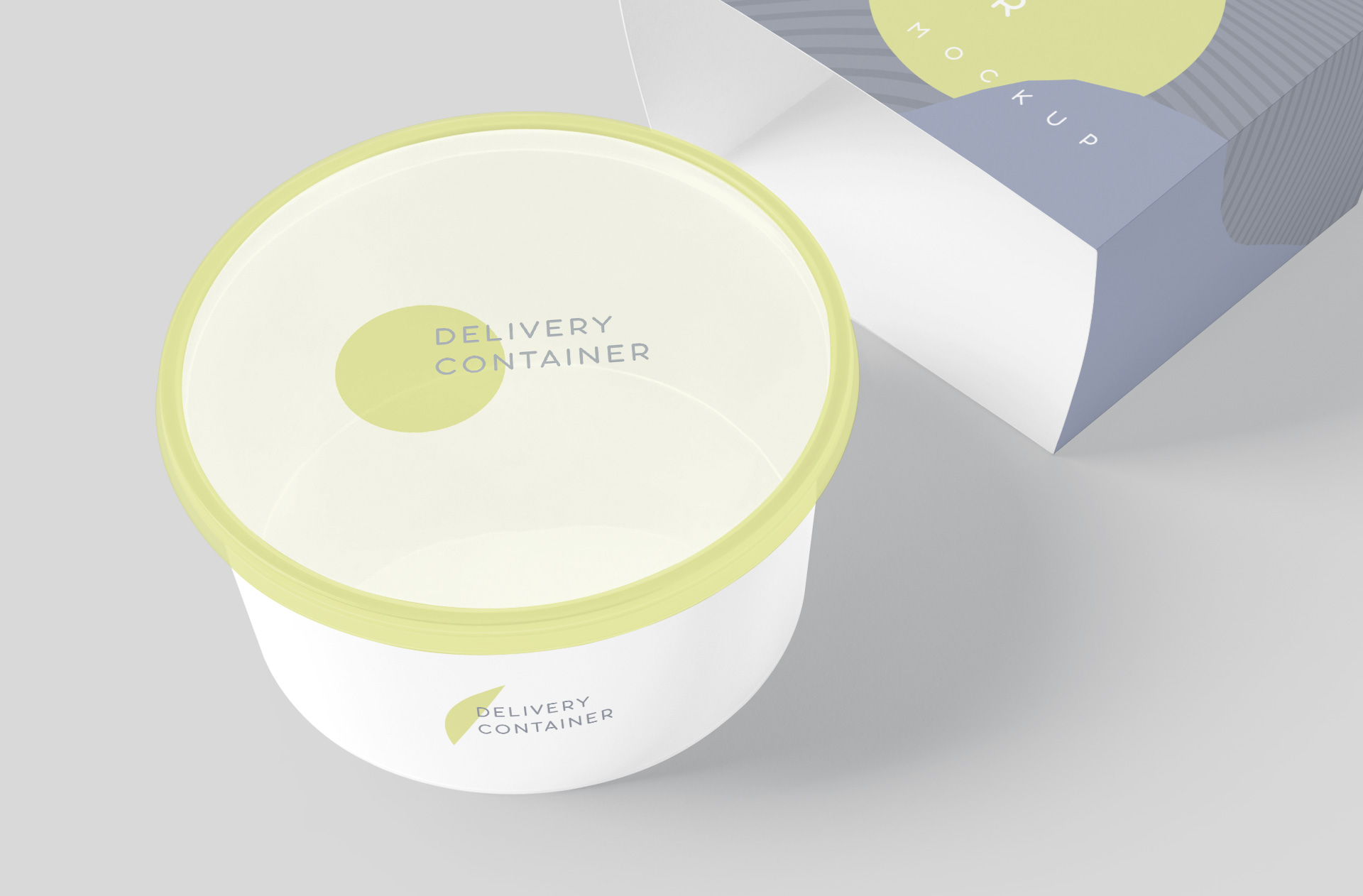 catering container mockup