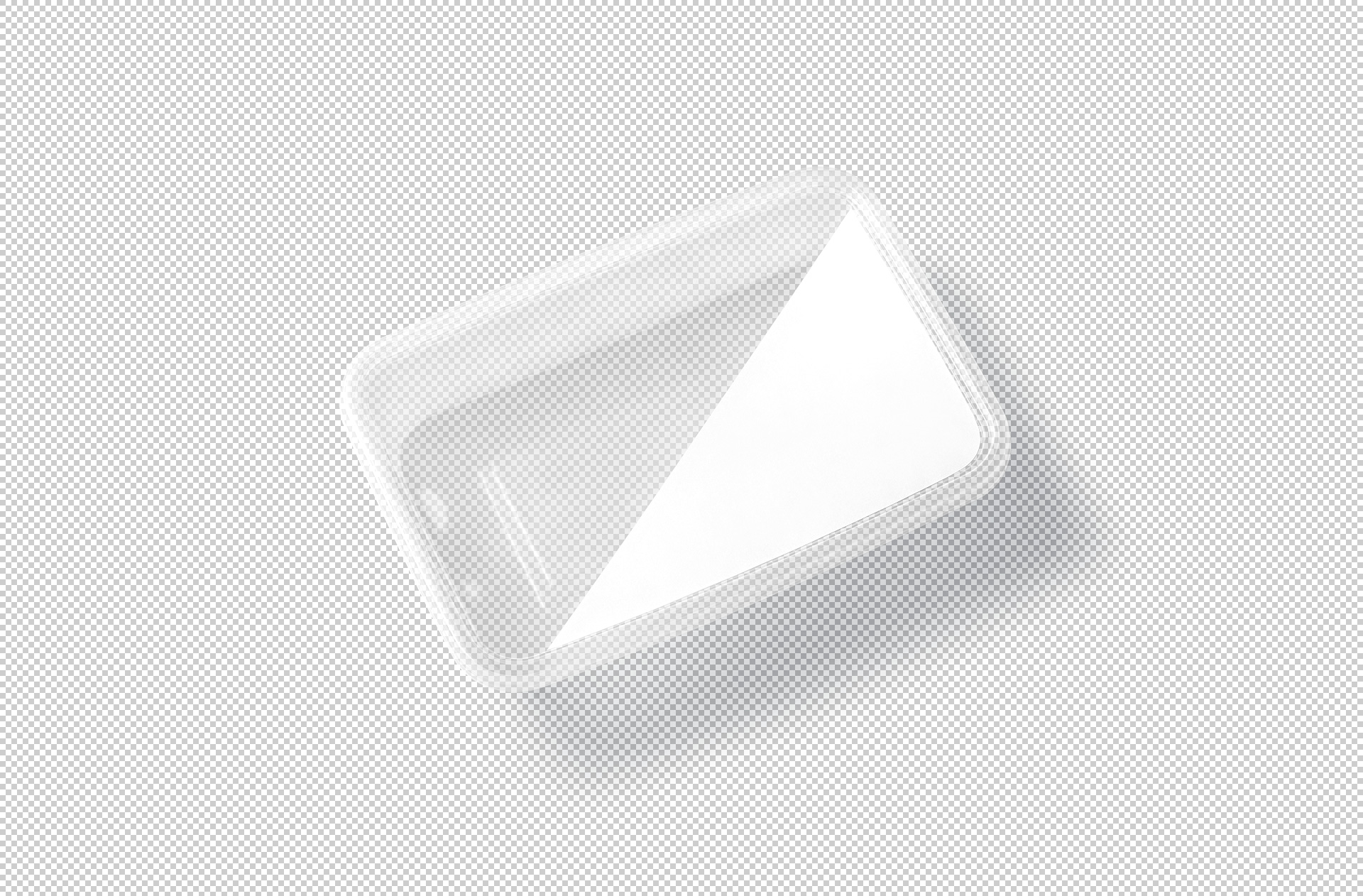 clear plastic container