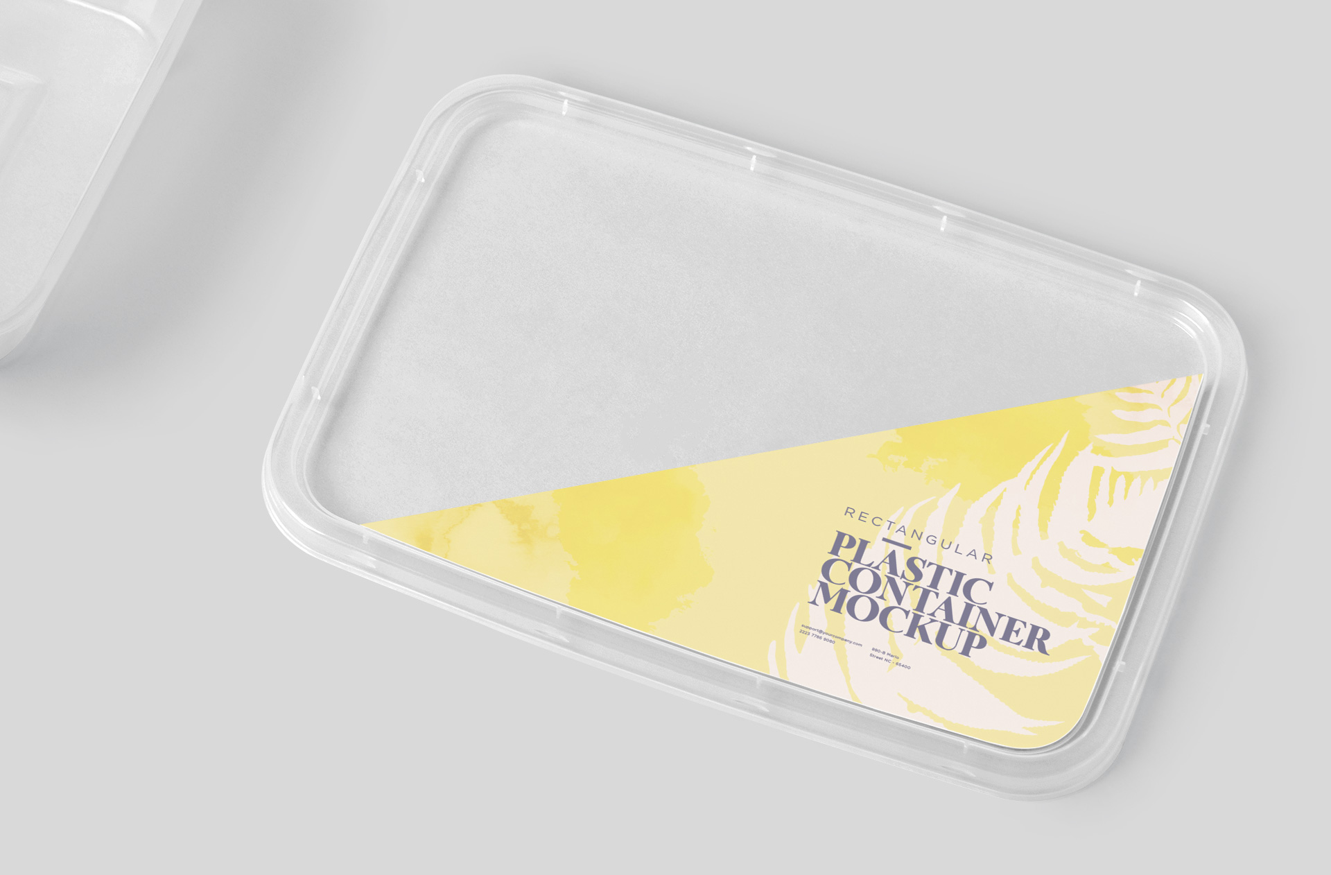 catering container mockup