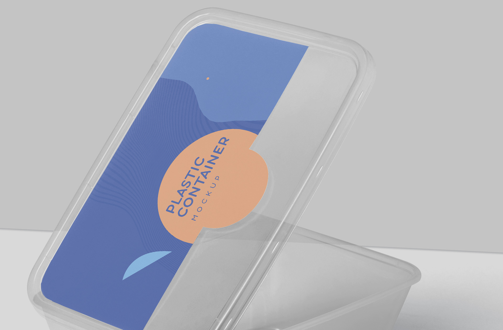 airtight plastic container