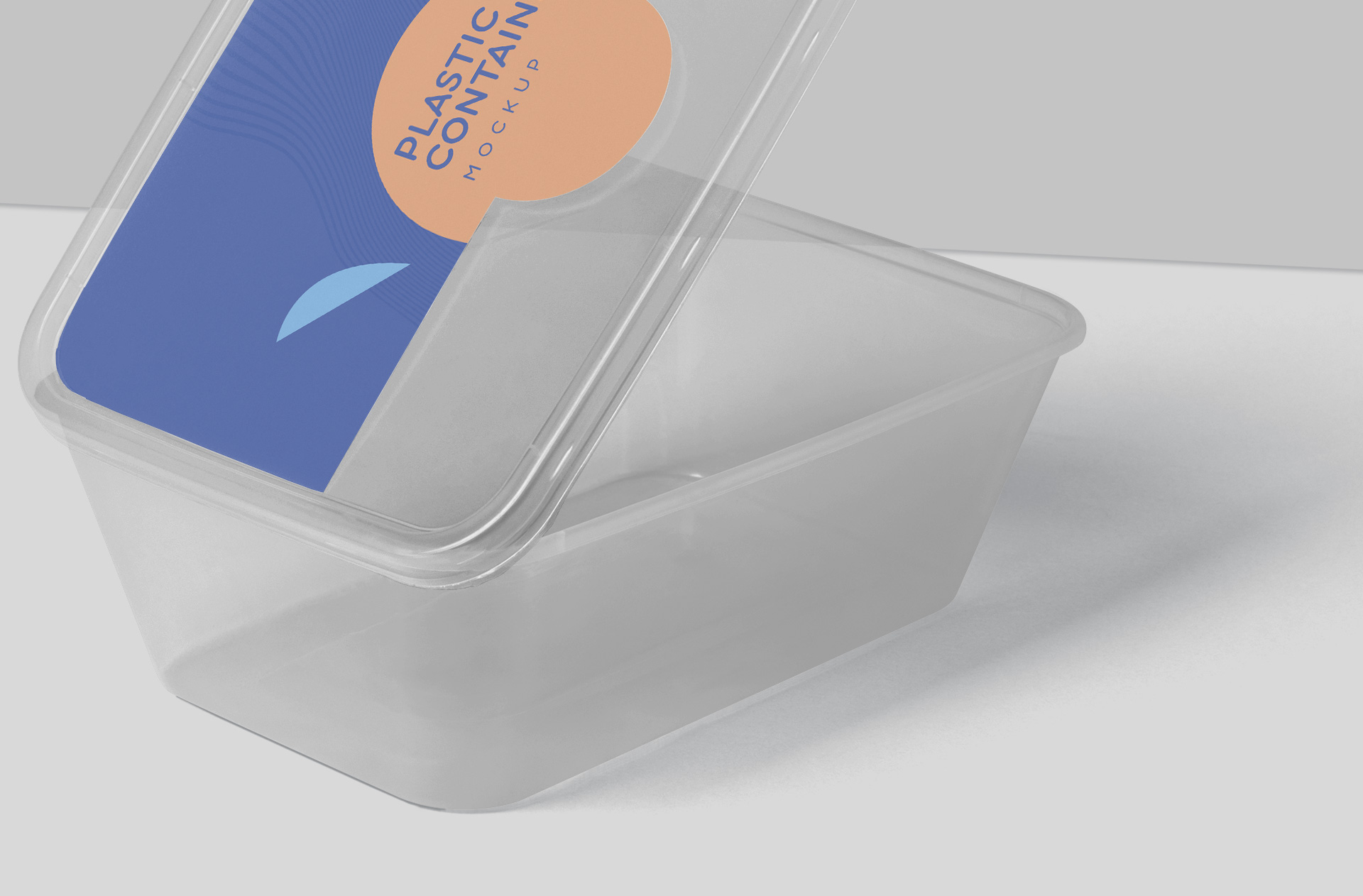 airtight plastic container