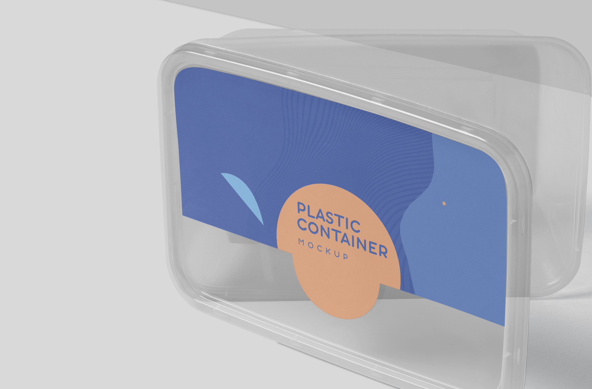 airtight food box mock-up
