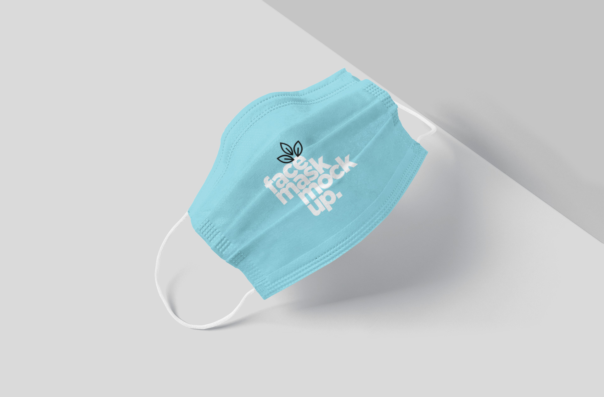 Medical 3-Ply Face Mask Mockup for Branding