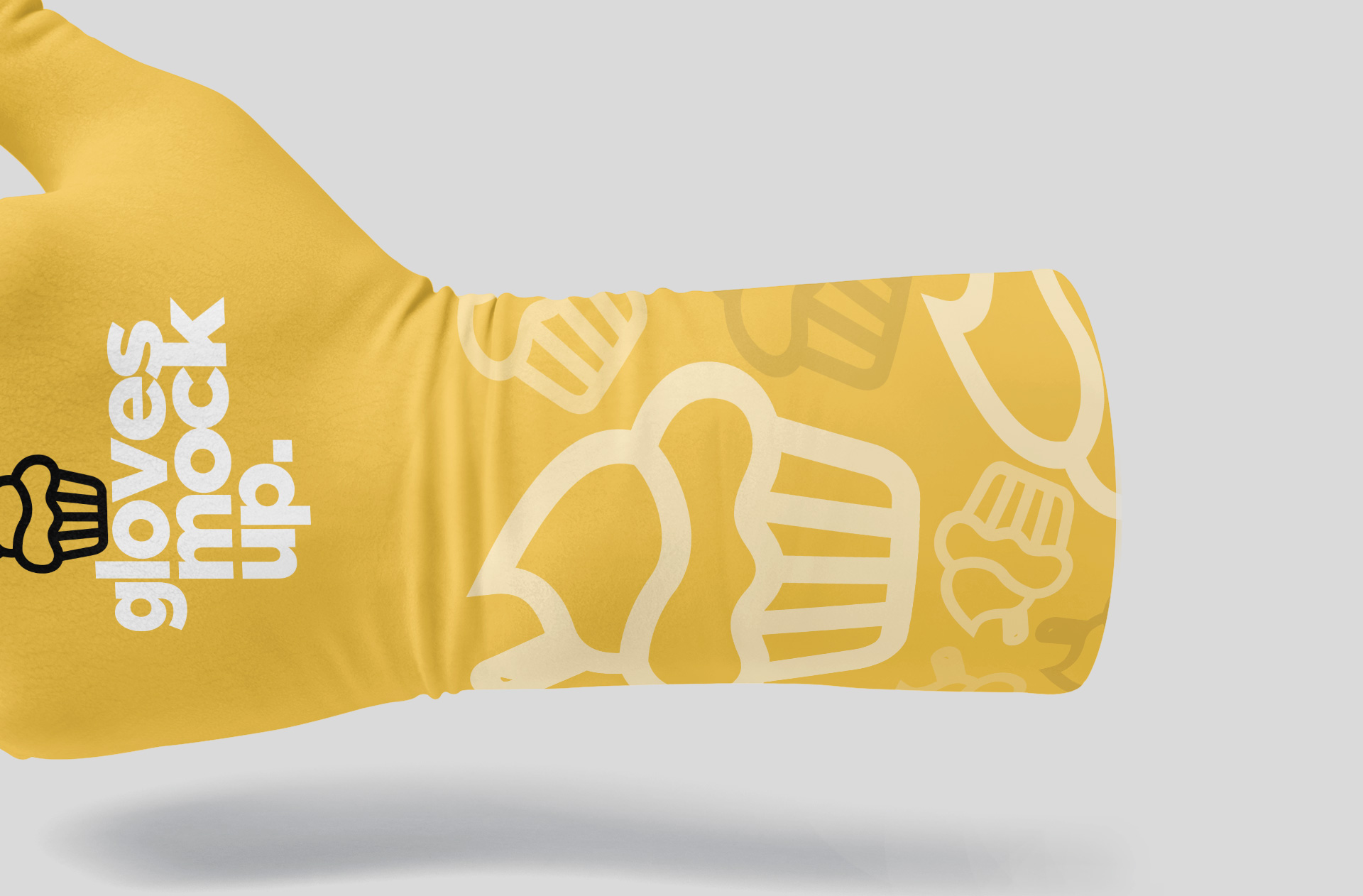 smart object gloves PSD