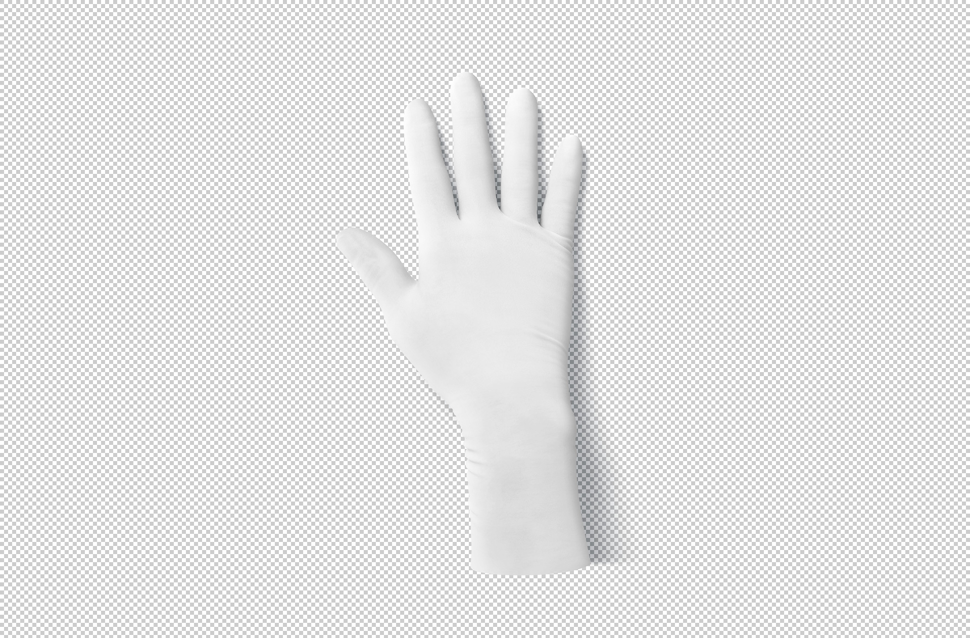 industrial gloves mockup