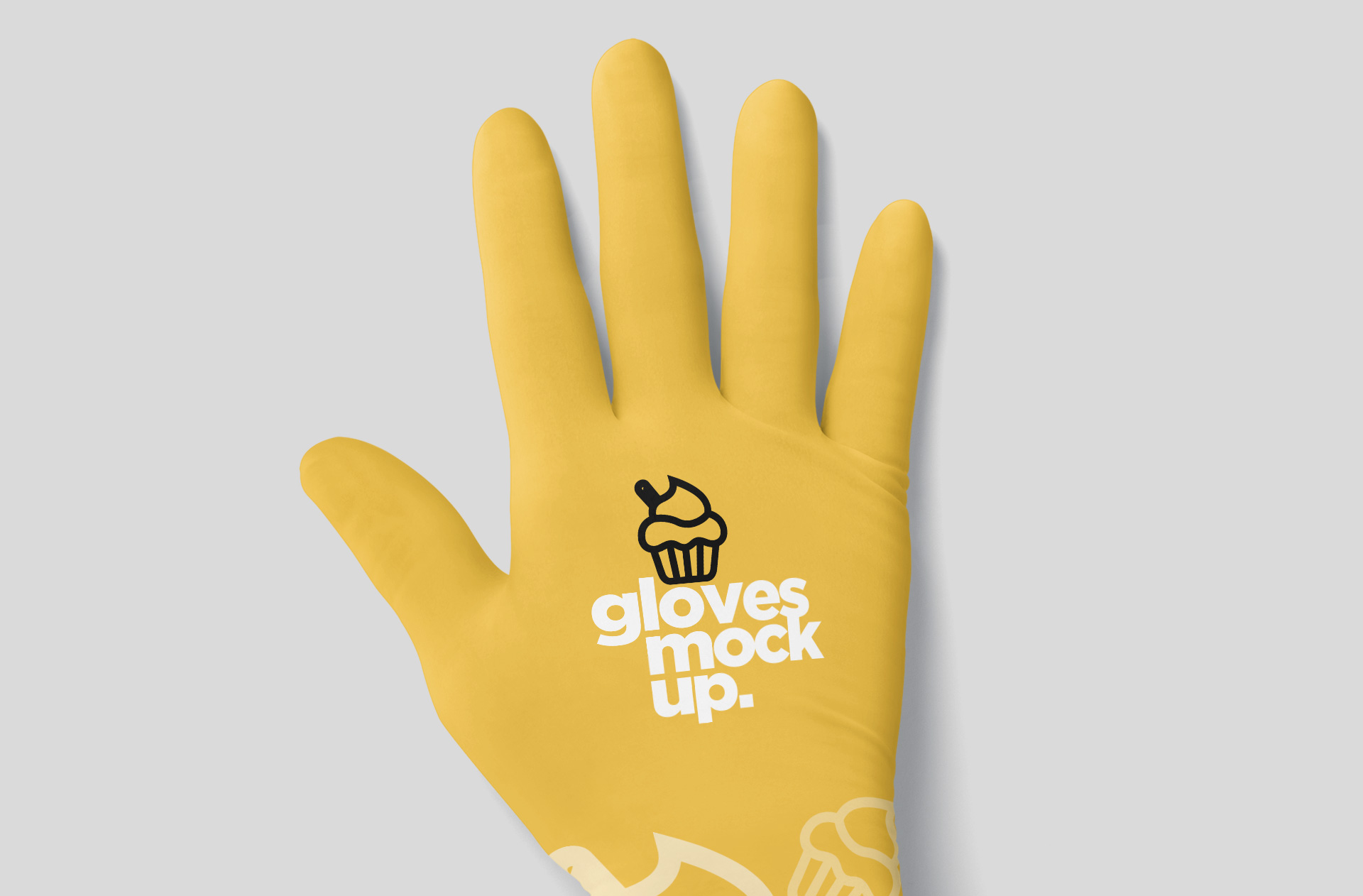 industrial gloves mockup