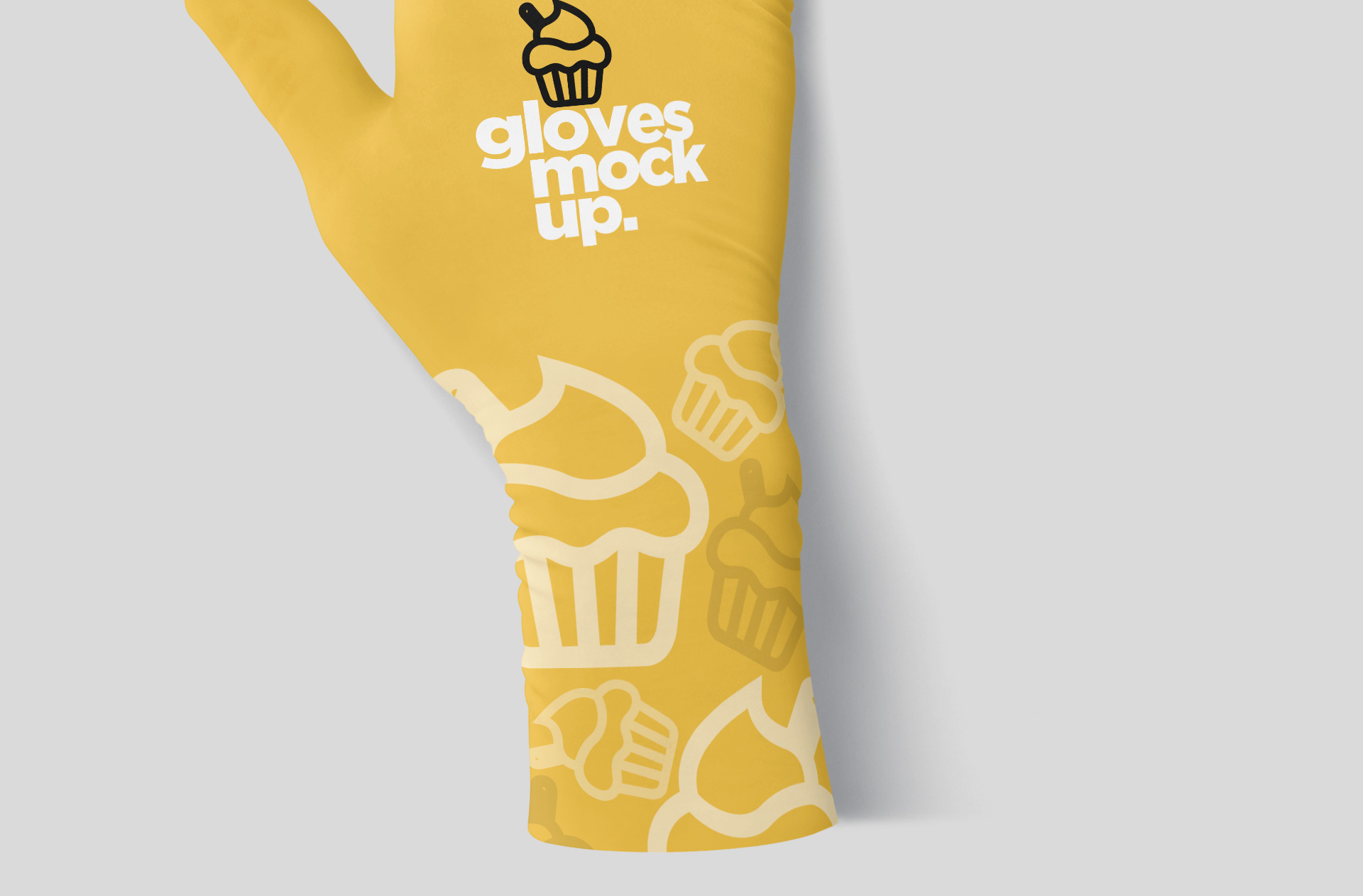 industrial gloves mockup