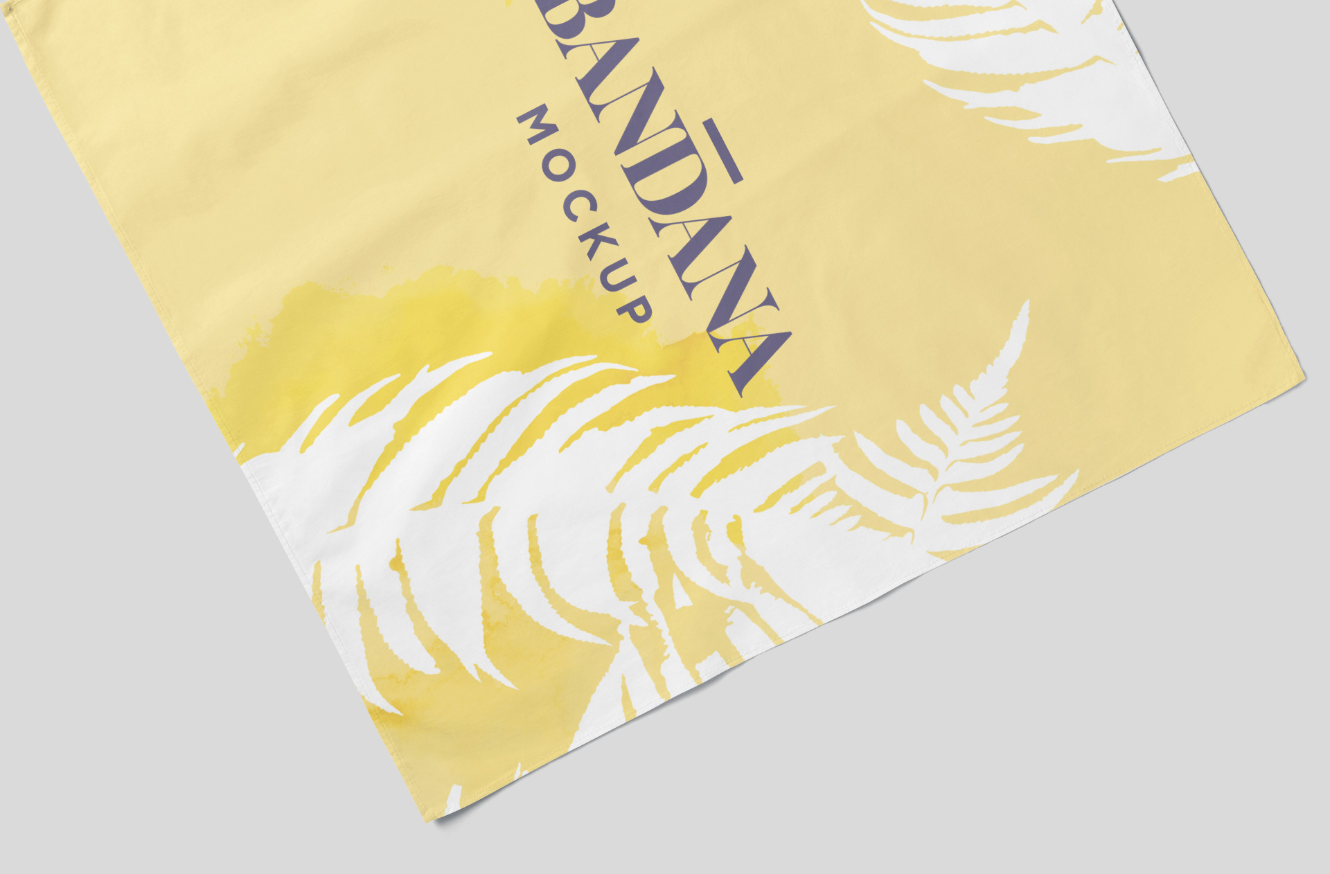 bandana mock-up