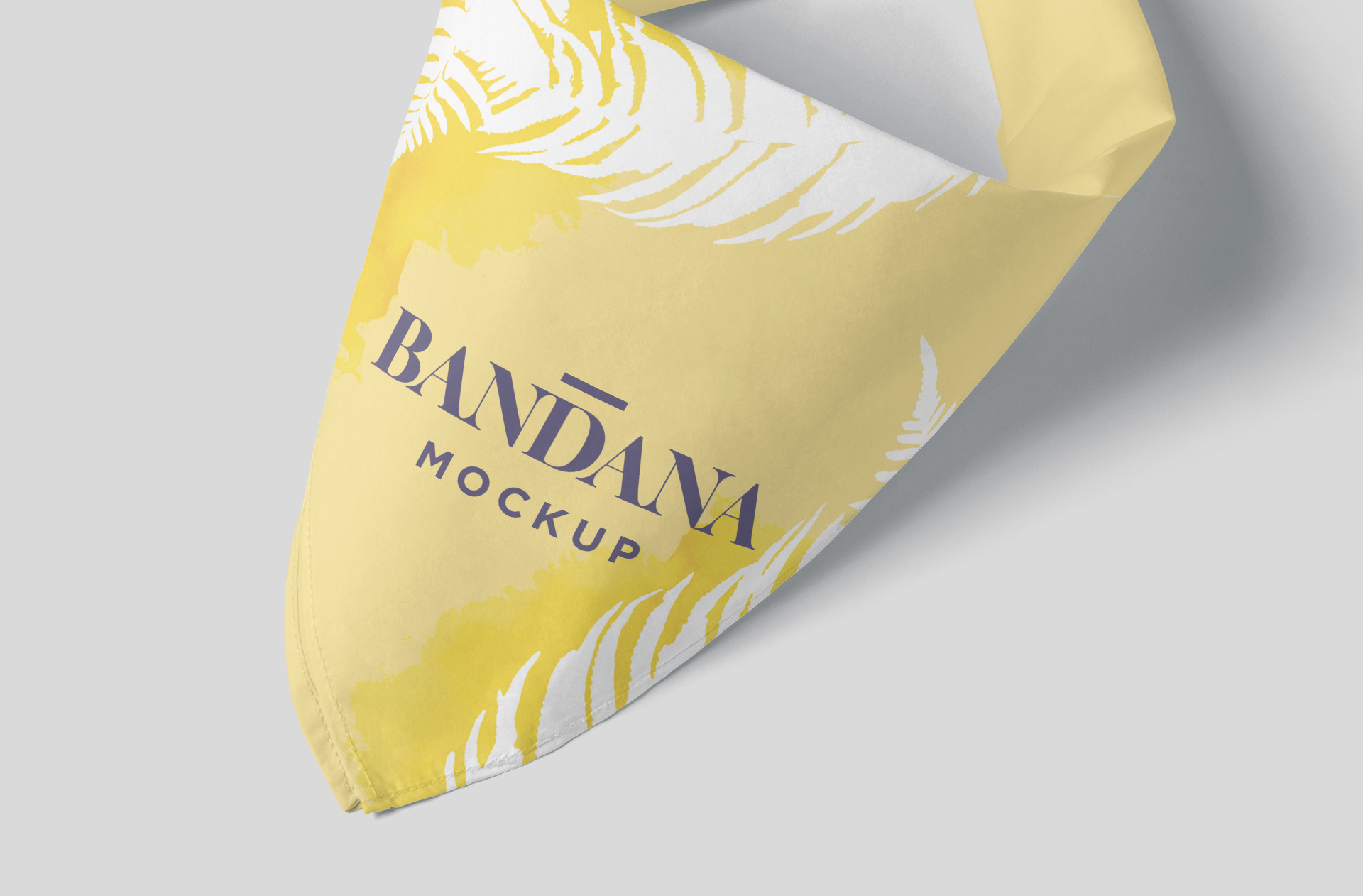 adjustable bandana mockup
