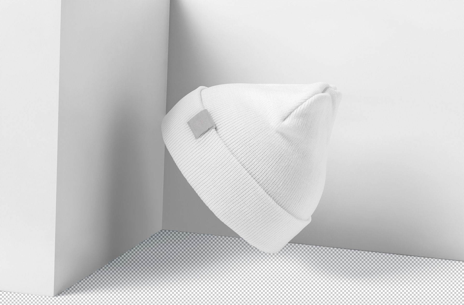 high-resolution beanie mockup