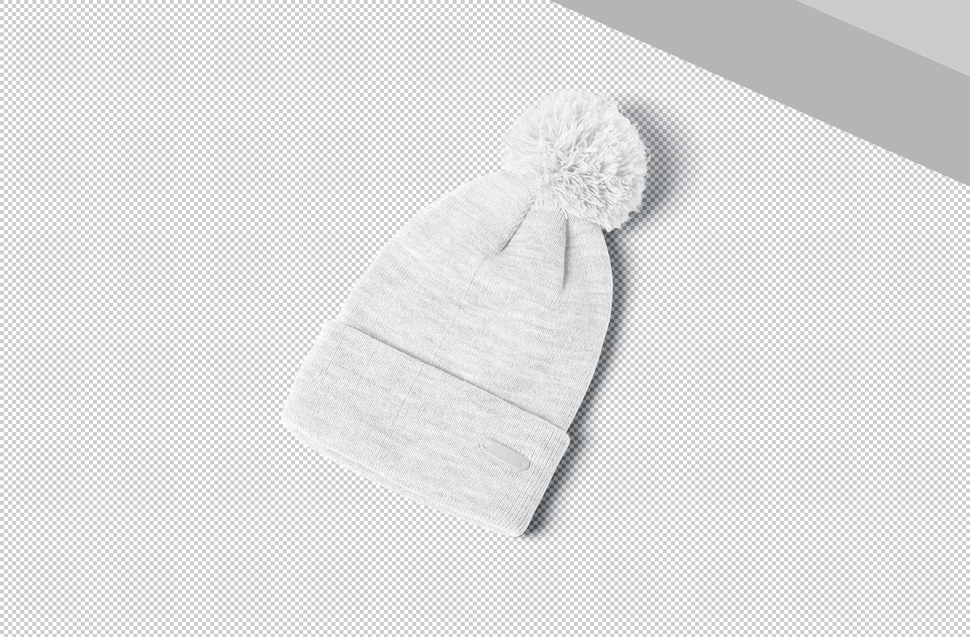 high-resolution beanie mockup
