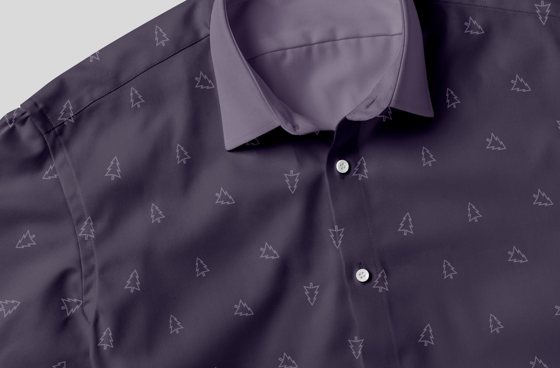 business formal shirt mock-up