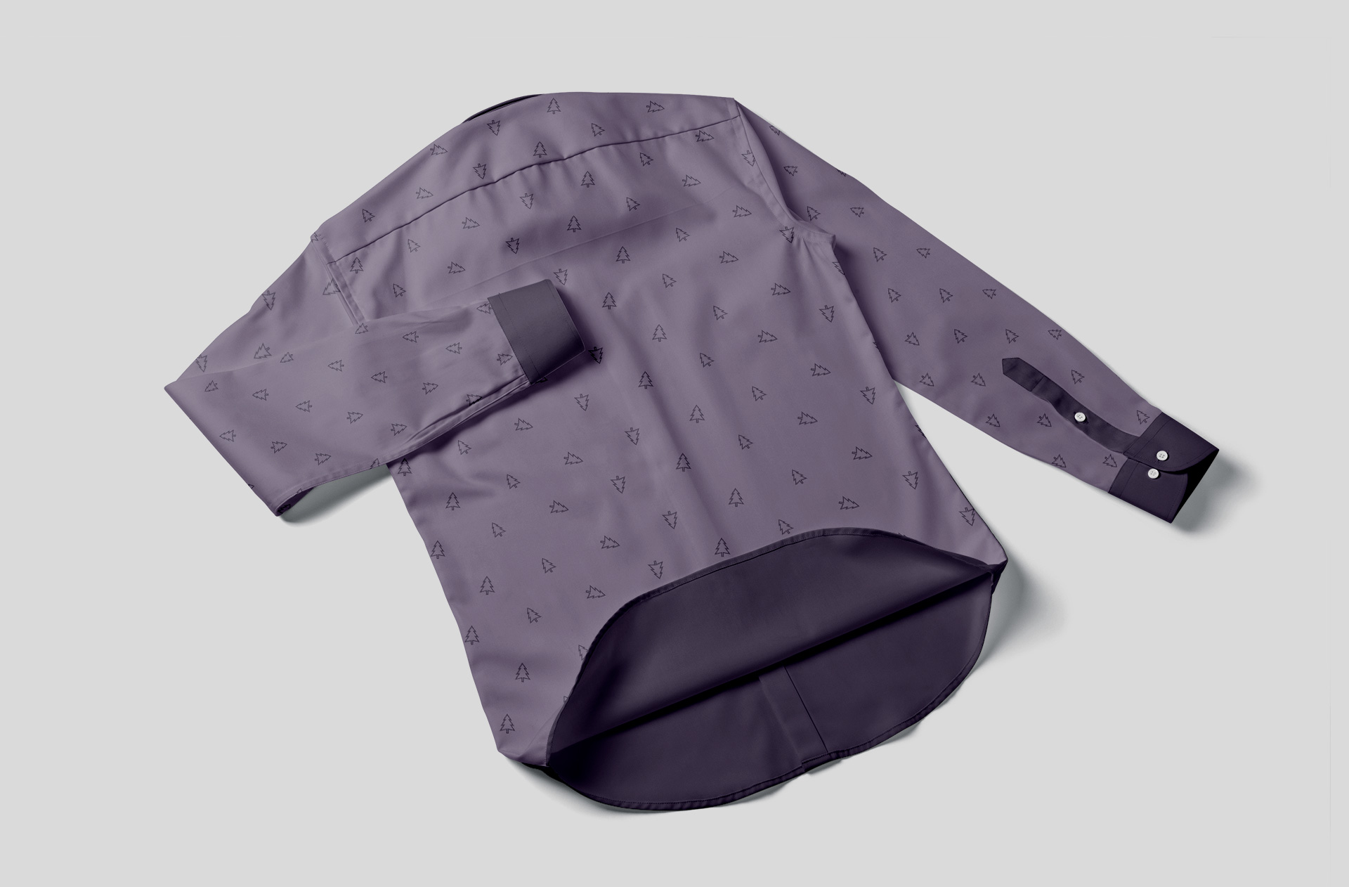 Custom Branding Dress Shirt PSD Mockup
