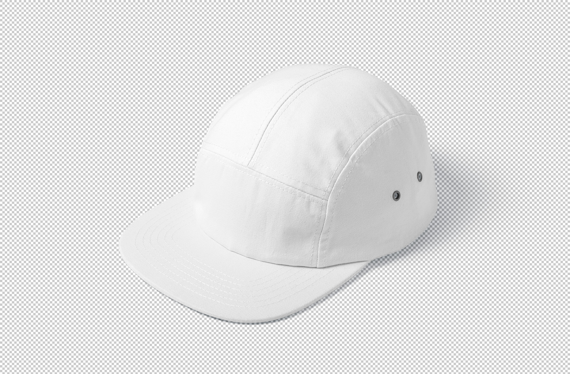 5 panel cap PSD