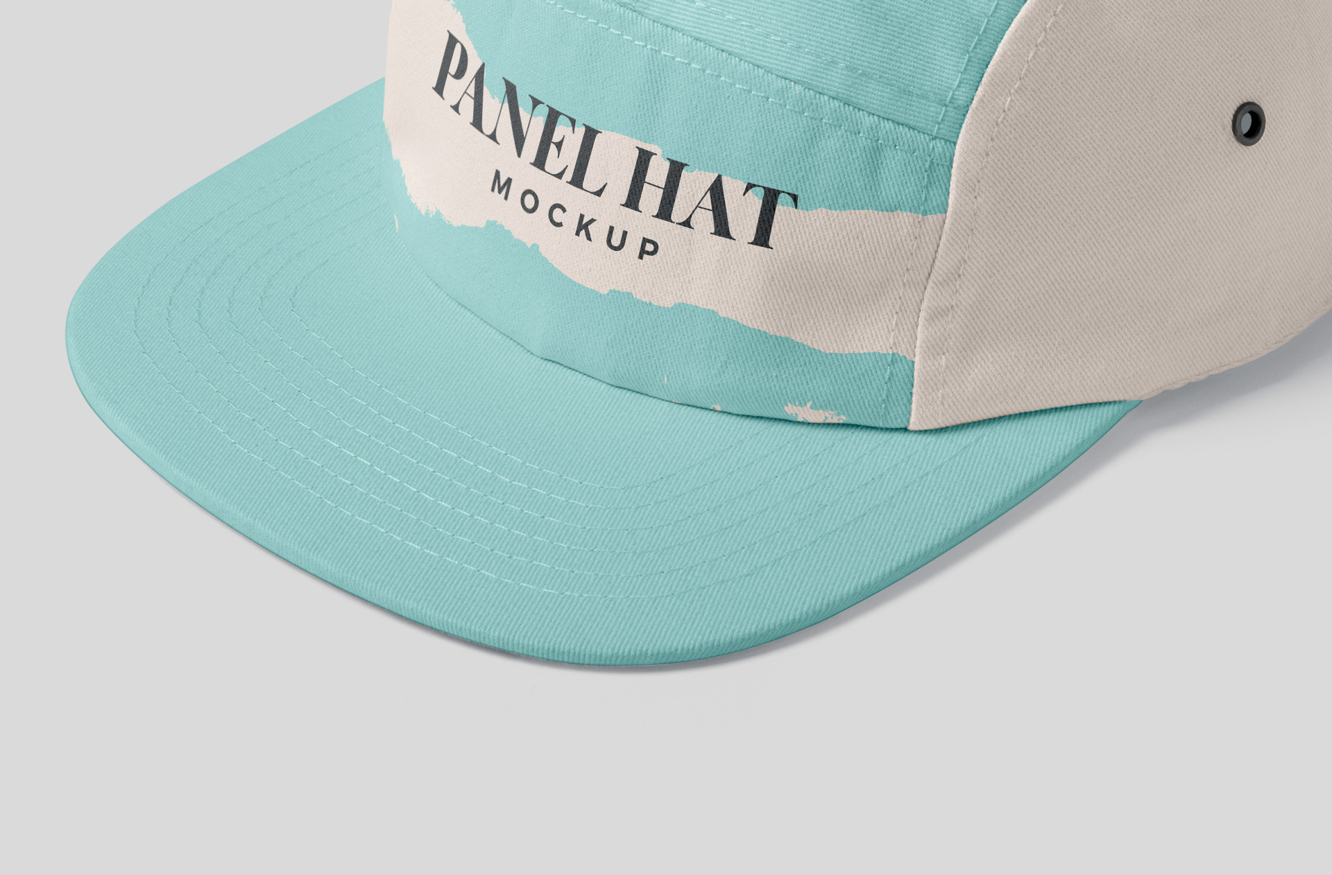 5 panel cap PSD