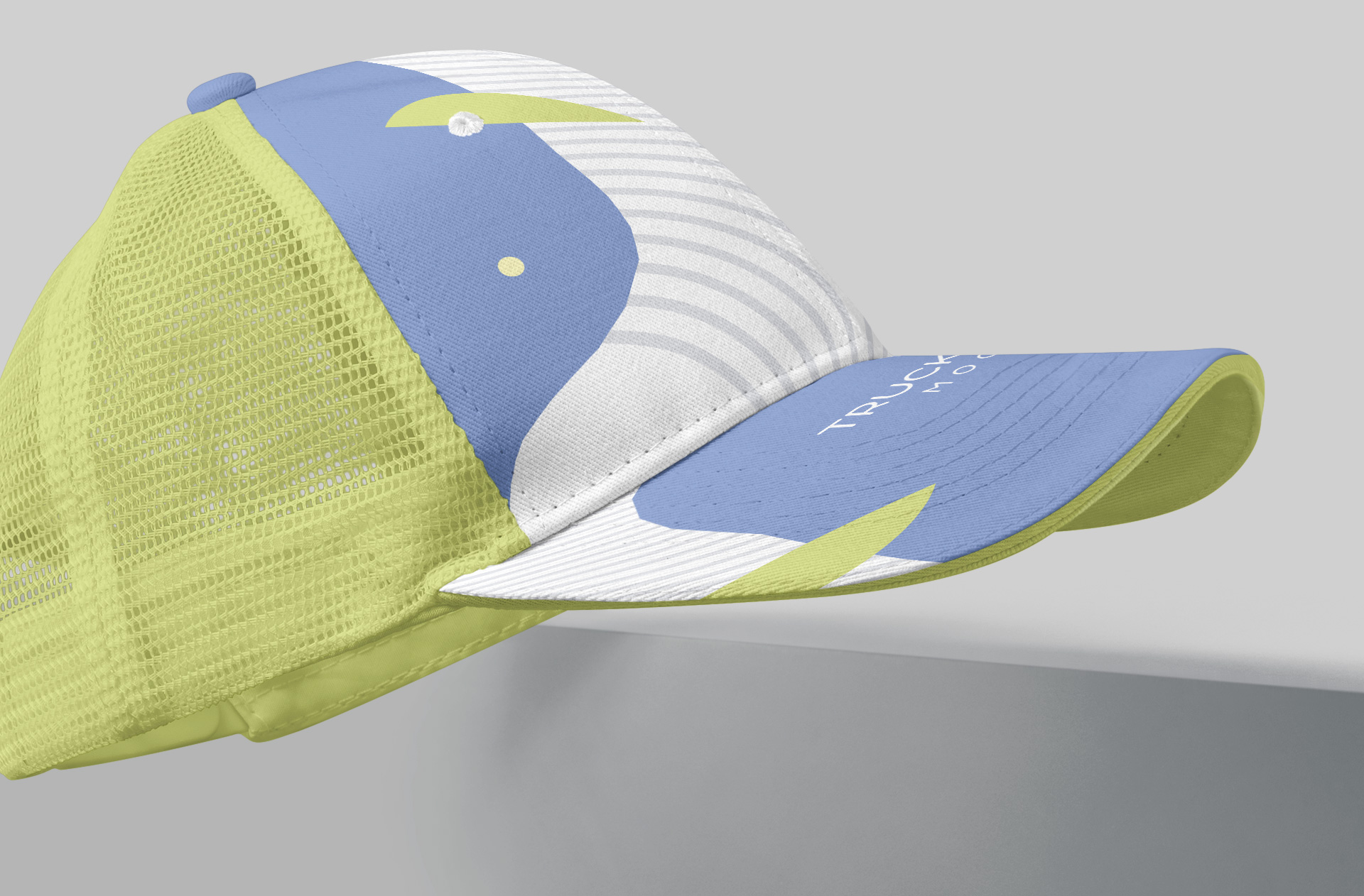 adjustable cap mock-up
