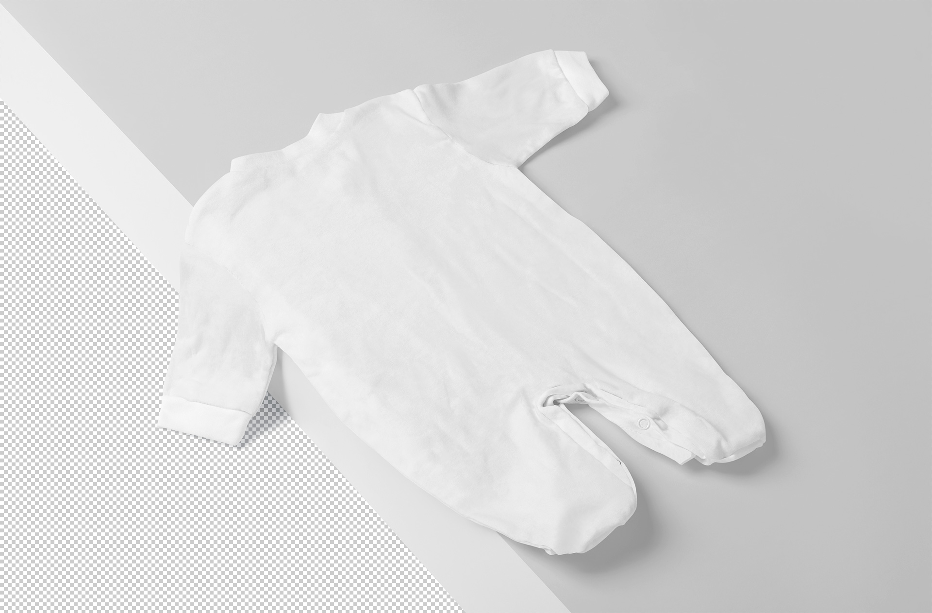 baby clothing mock-up