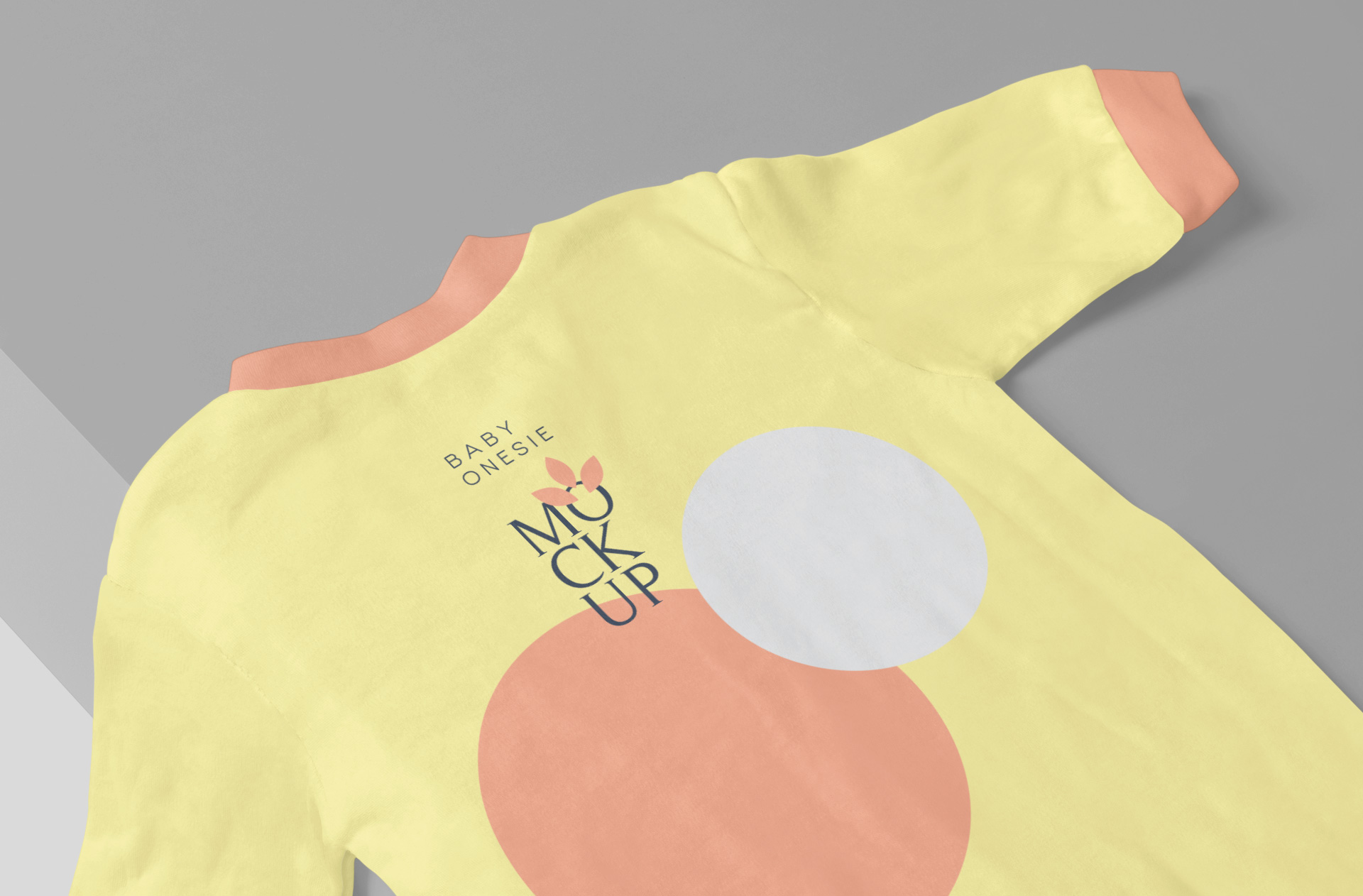 baby clothing mock-up