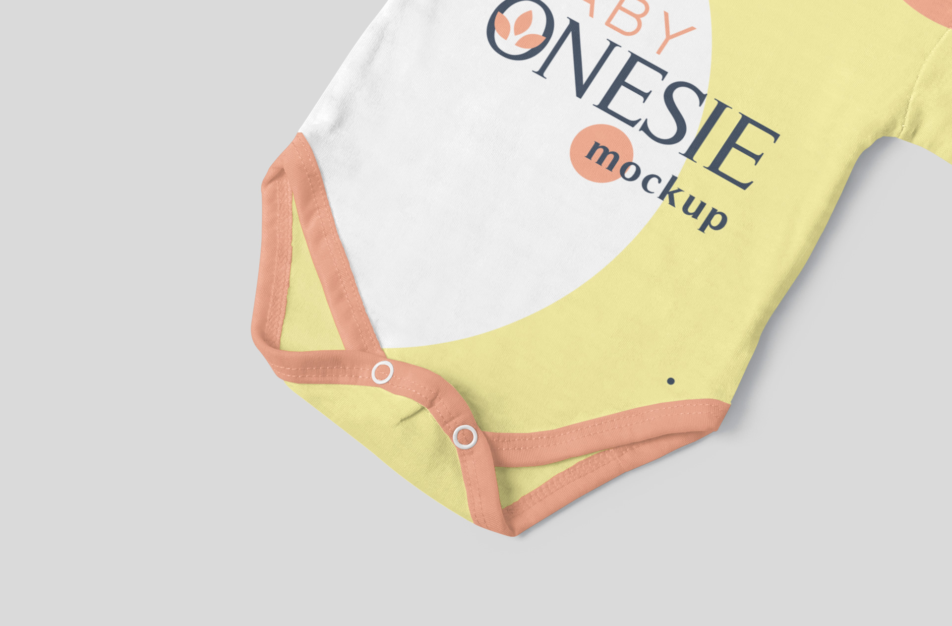 baby bodysuit mockup