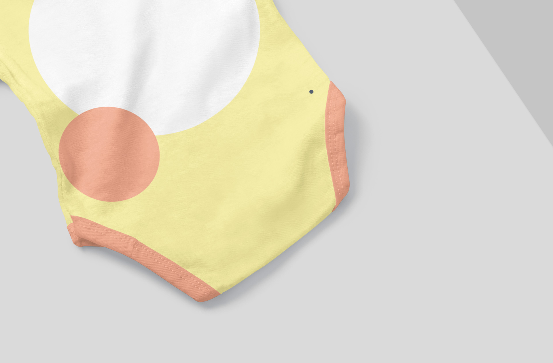 baby bodysuit mockup